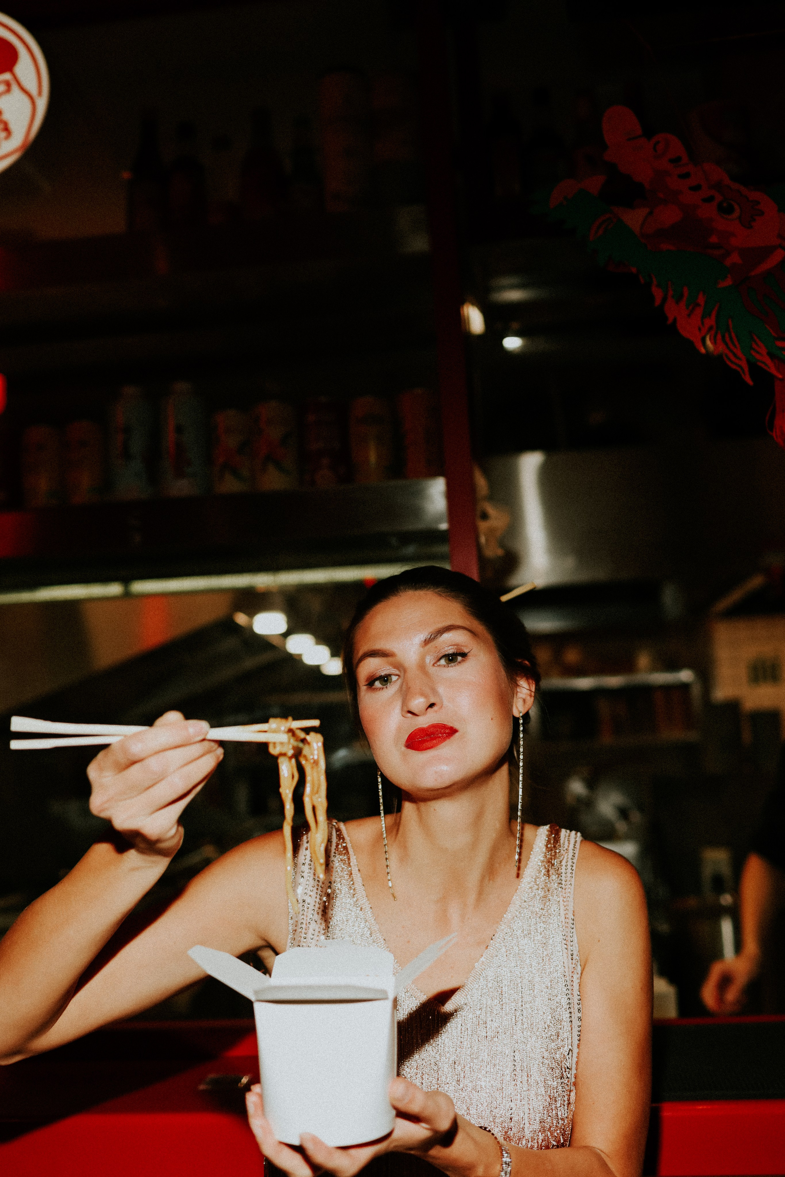 Фотосет в лапшичной. Женский фотограф в Москве Ксения Казакова