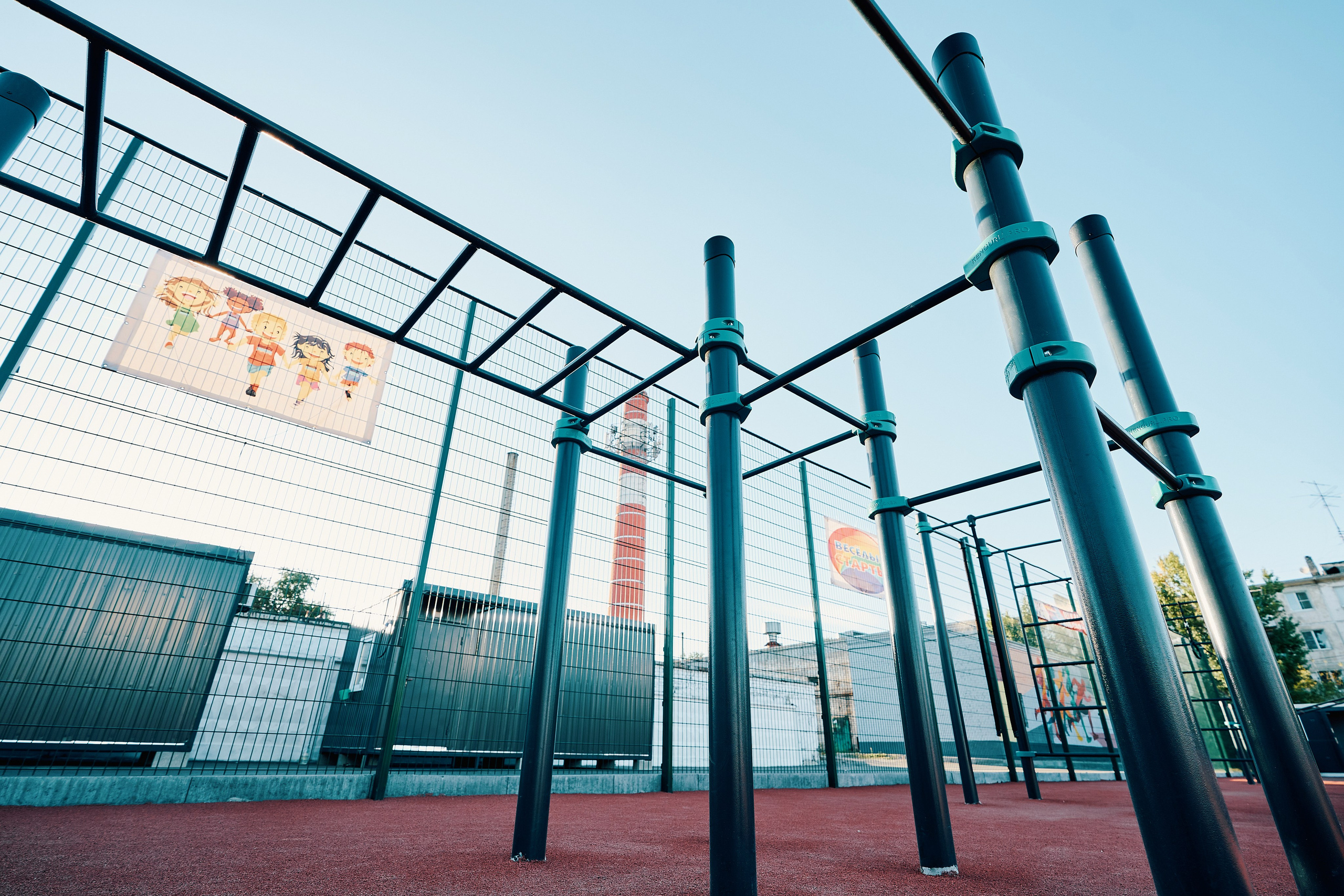 Спортивная площадка KENGURU PRO. Фотограф Никита Барановский