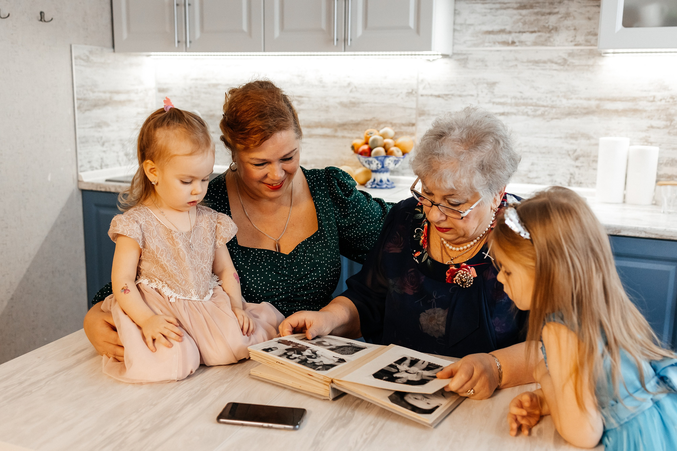 Четыре поколения. Фотограф Иваново | Москва | Ирина Коптилина