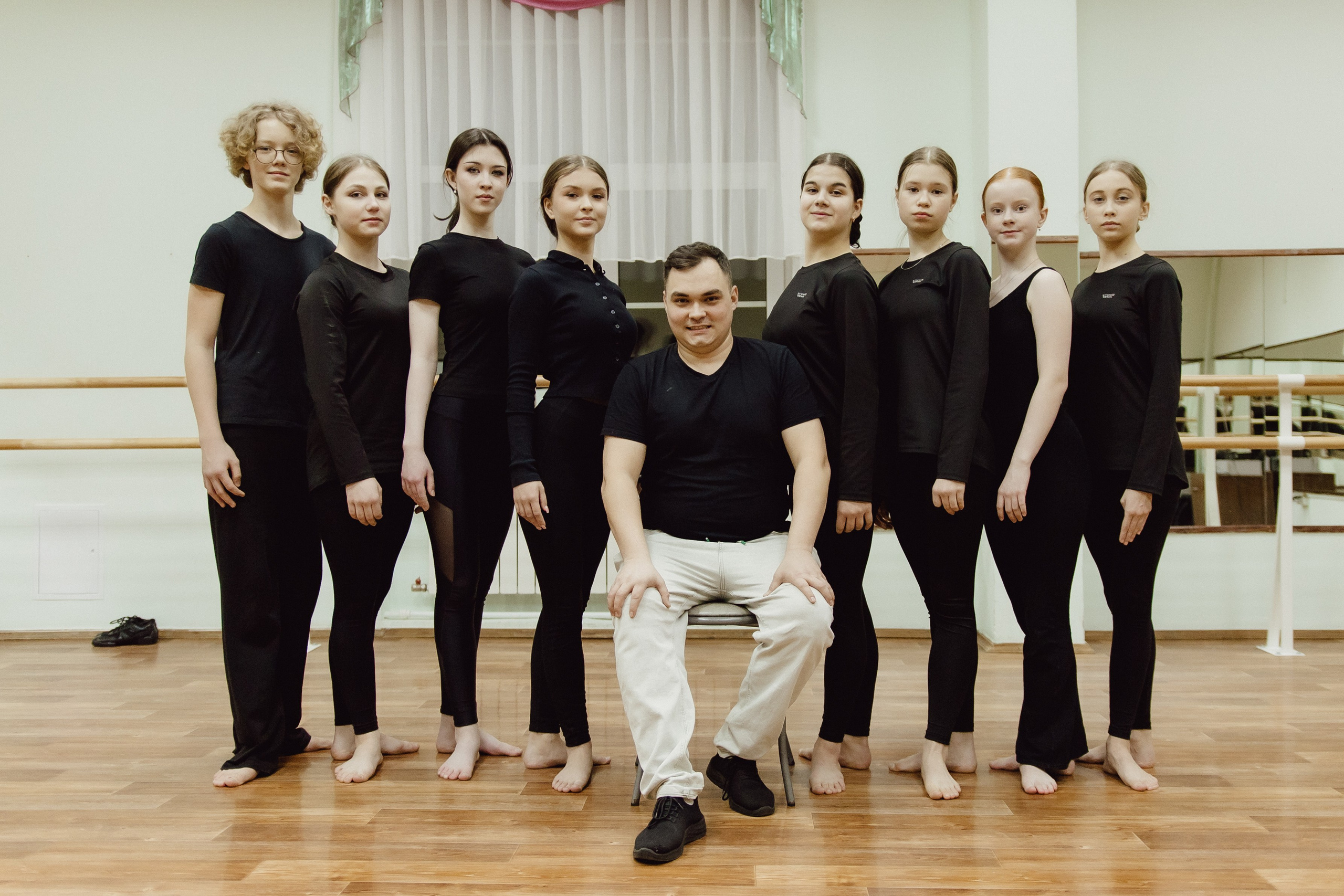 Мастер-класс от Дмитрия Бажукова для шоу-балет ГРАНД. Фотограф в Кирове и Кирово-Чепецке Валерия Шиляева