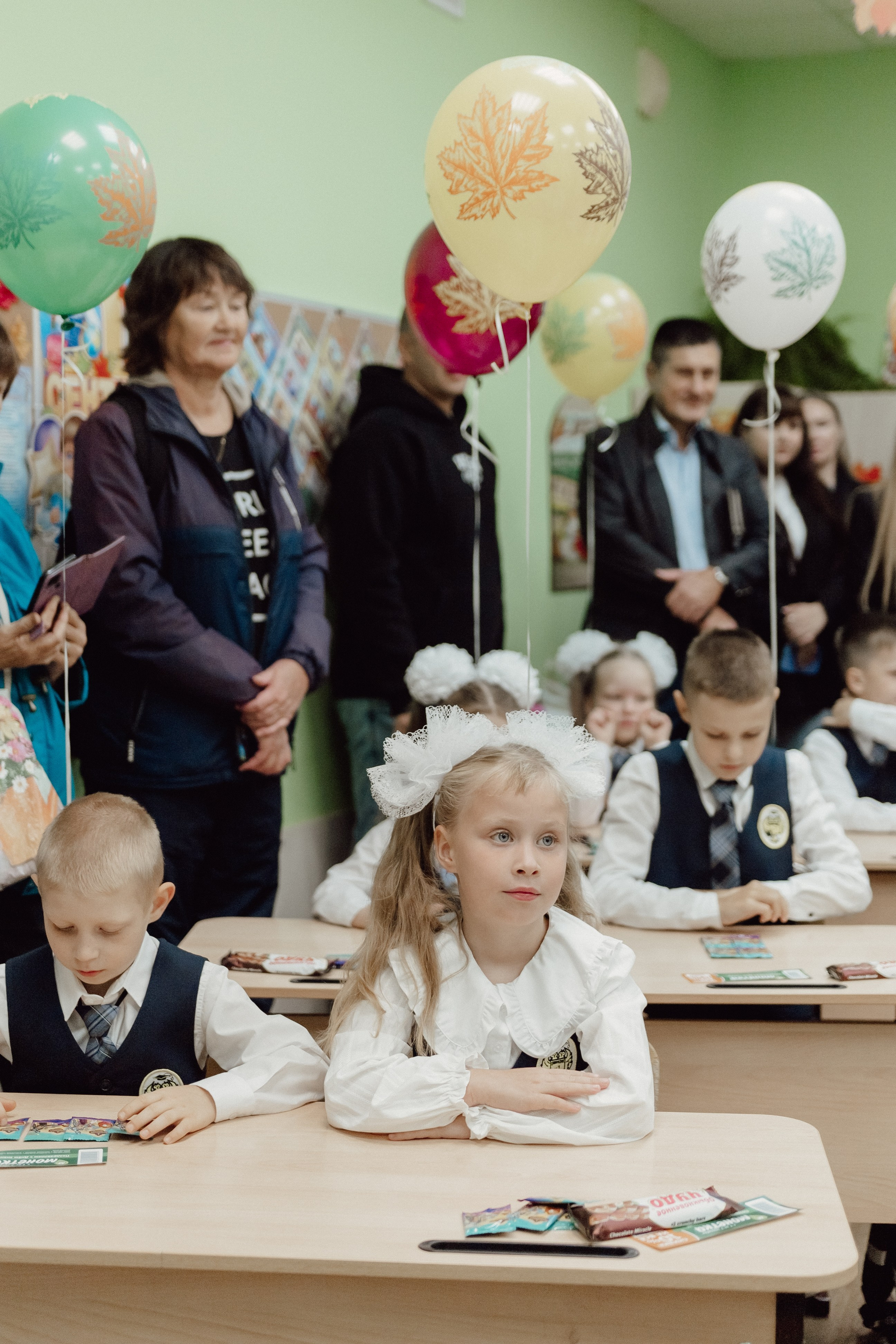 1 сентября 1 «Б» класса. Фотограф в Кирове и Кирово-Чепецке Валерия Шиляева