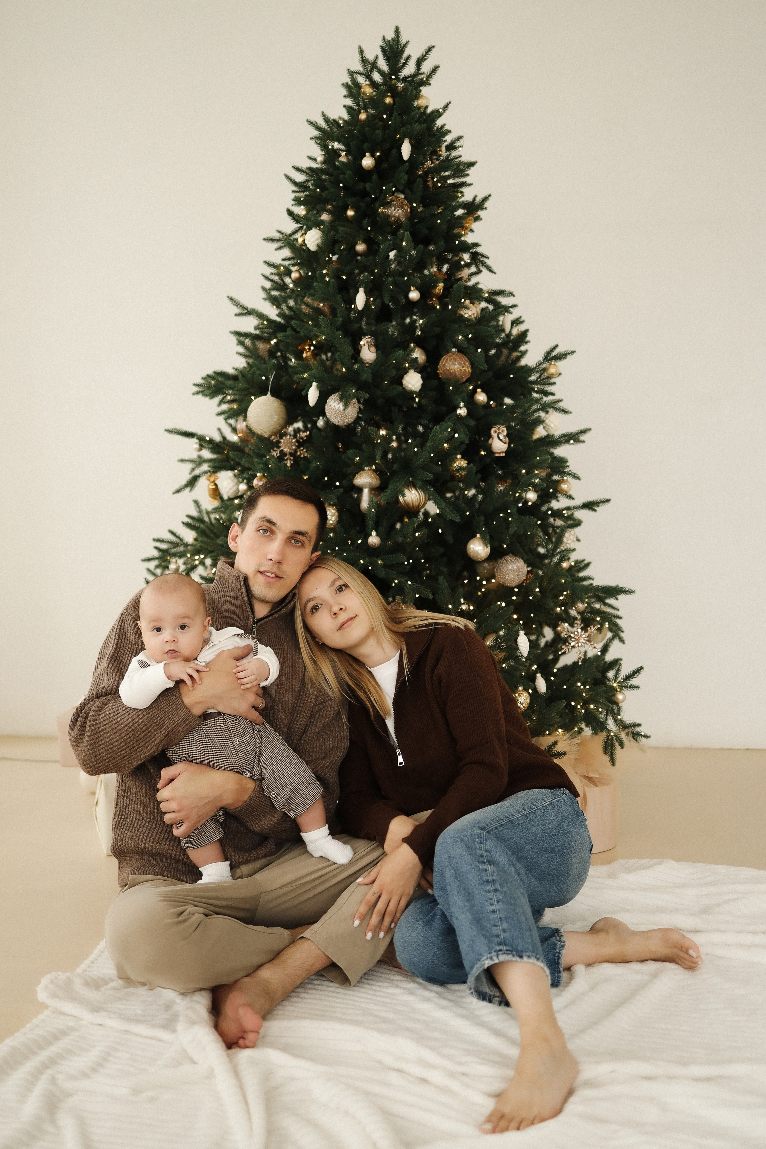 Первый новый год. Семейный и lovestory фотограф в Москве Светлана Коняхина