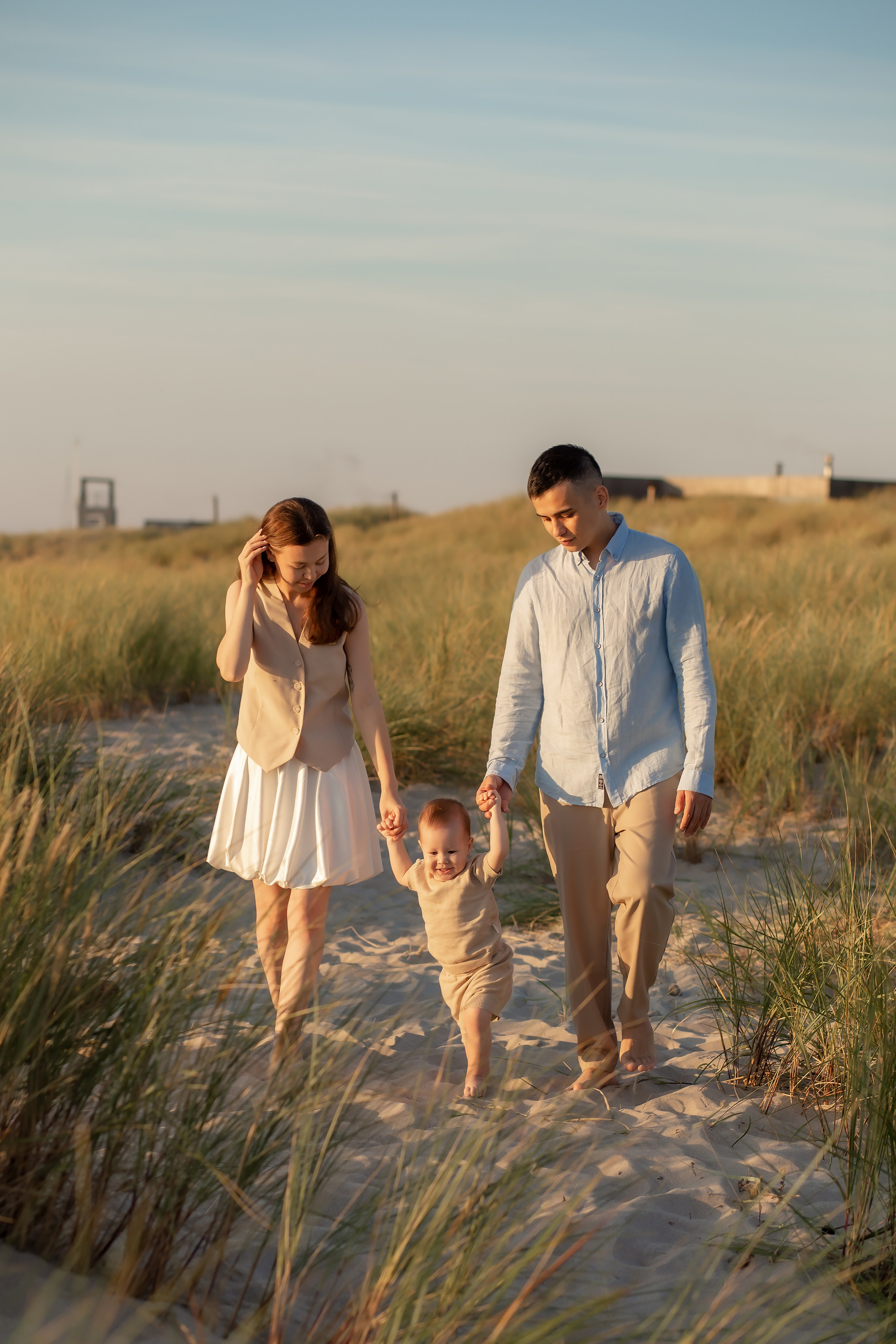 Карина, Эмиль и Марсель. На закате лета. Фотограф в Калининграде Решетникова Алина
