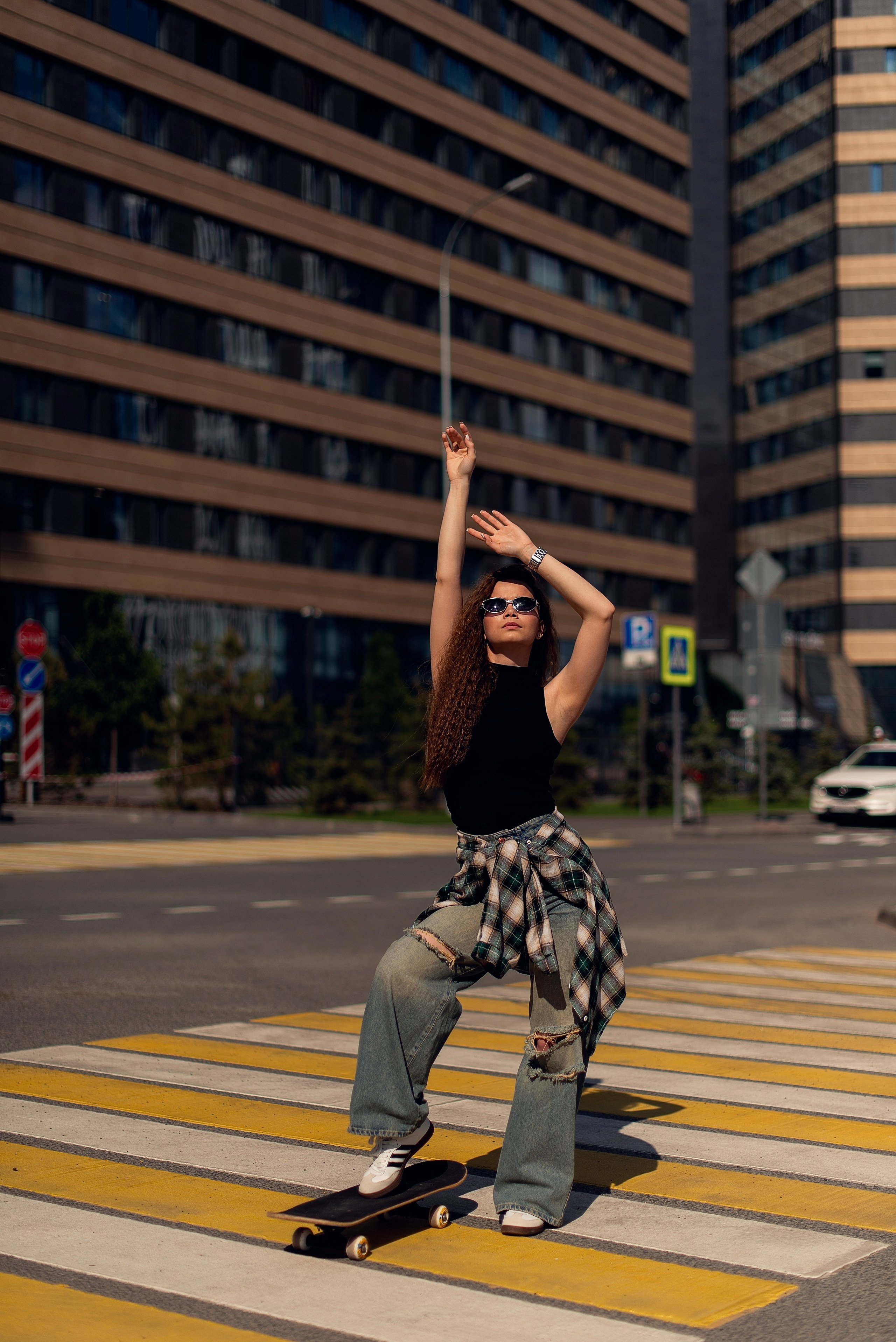 На скейтборде. Семейный и детский фотограф в Казани Виктория Мерхи