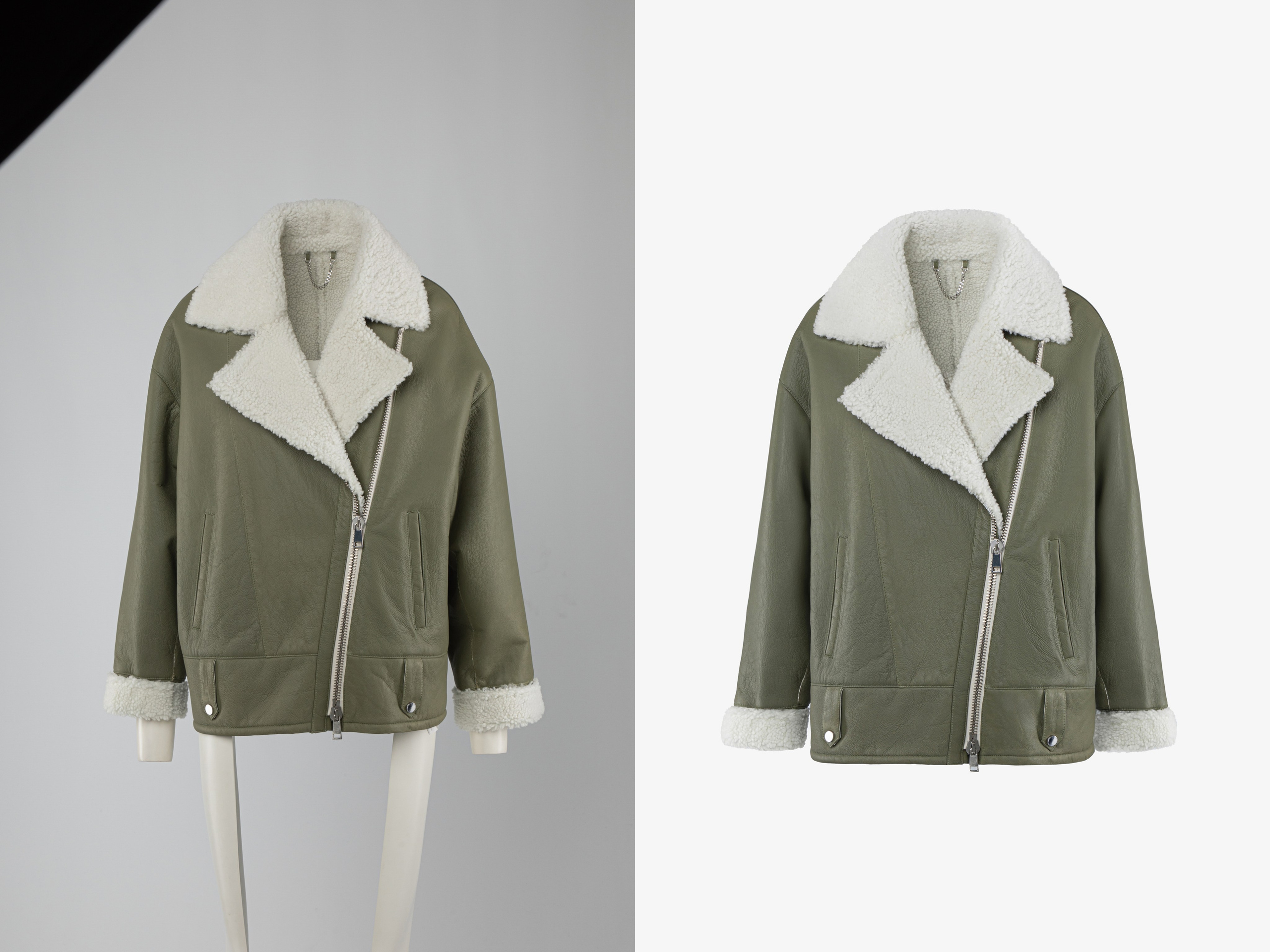 Ретушь фотографий курток | Студия SVITHART