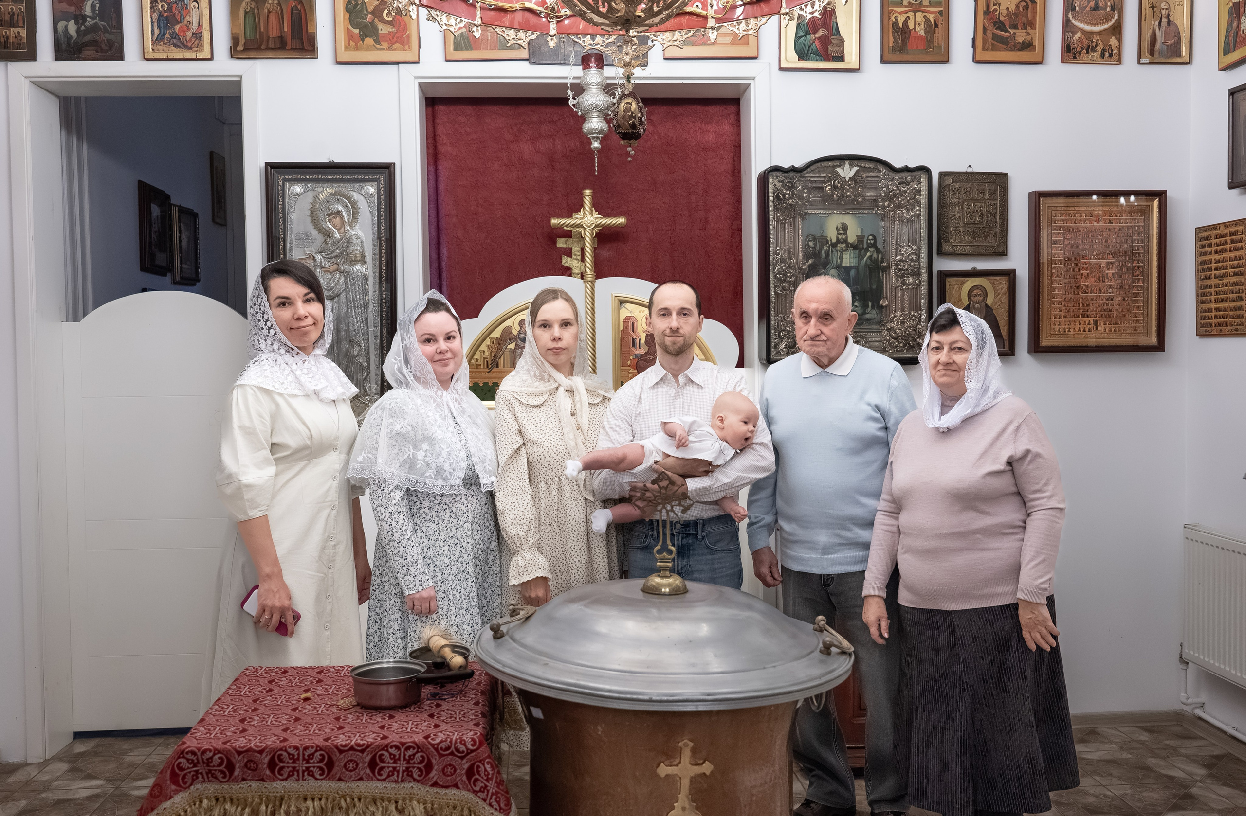 Крещение мл. Максима. Фотограф в Москве