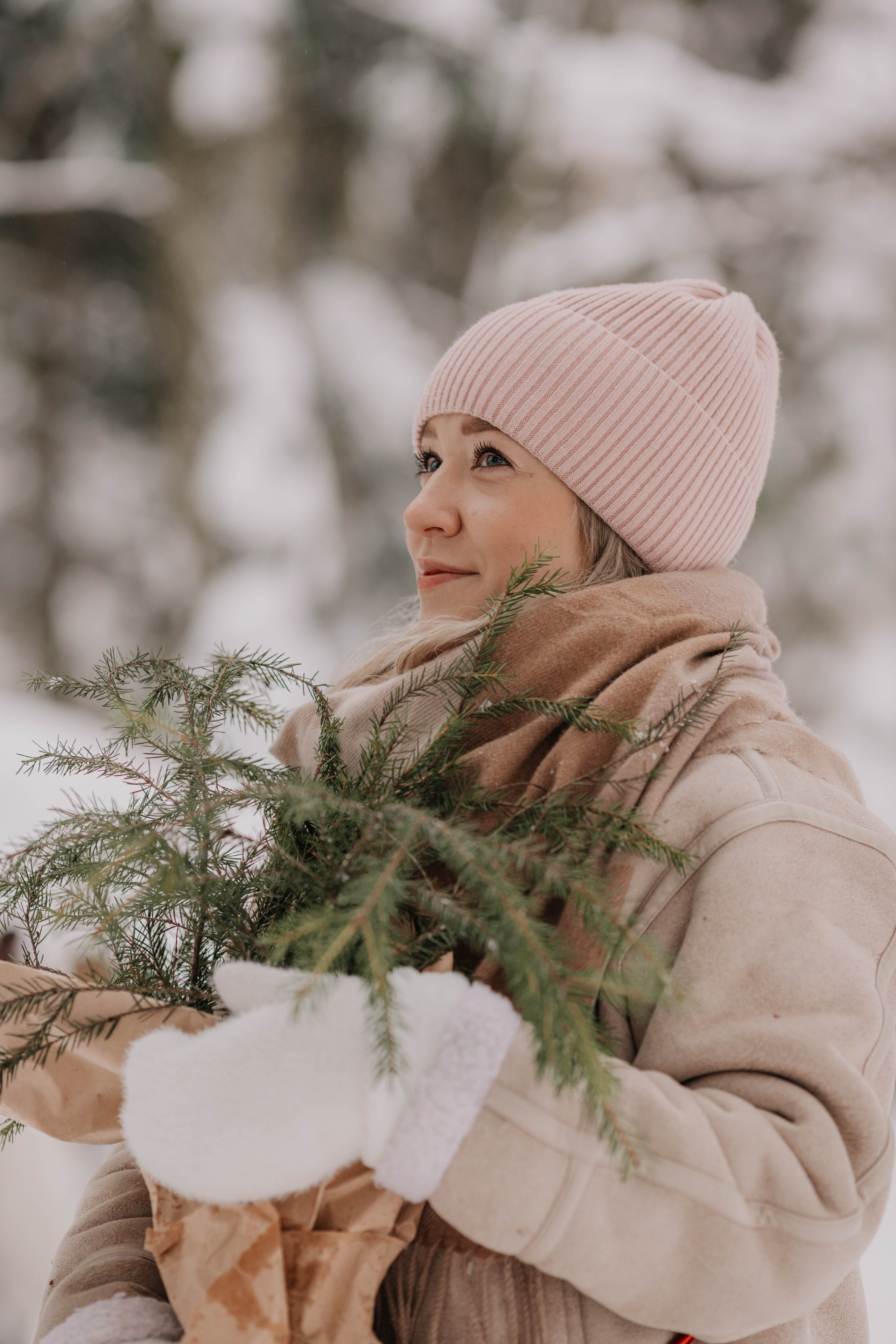 Лиля и семья Зимняя прогулка в лесу. Семейный и свадебный фотограф Видное Москва Екатерина Пятова