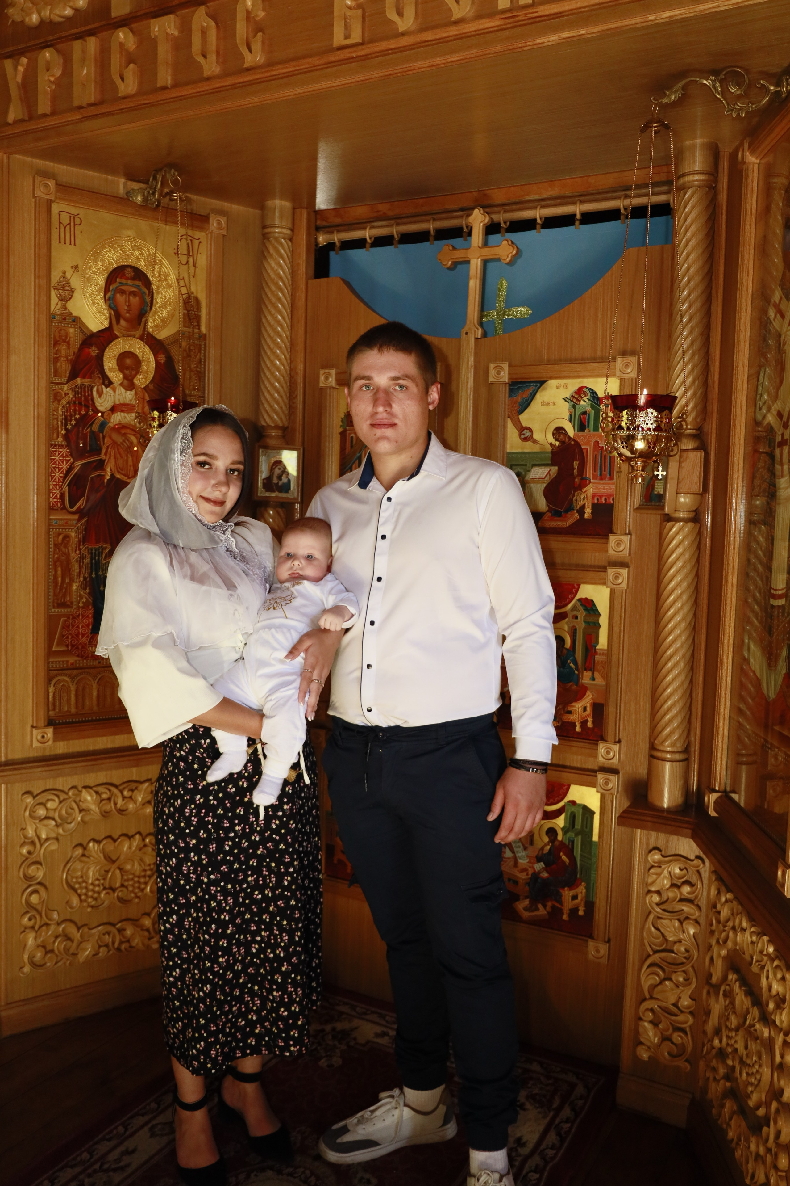 Таинство крещения Глеба г. Шахты. Свадебный фотограф ростовская область