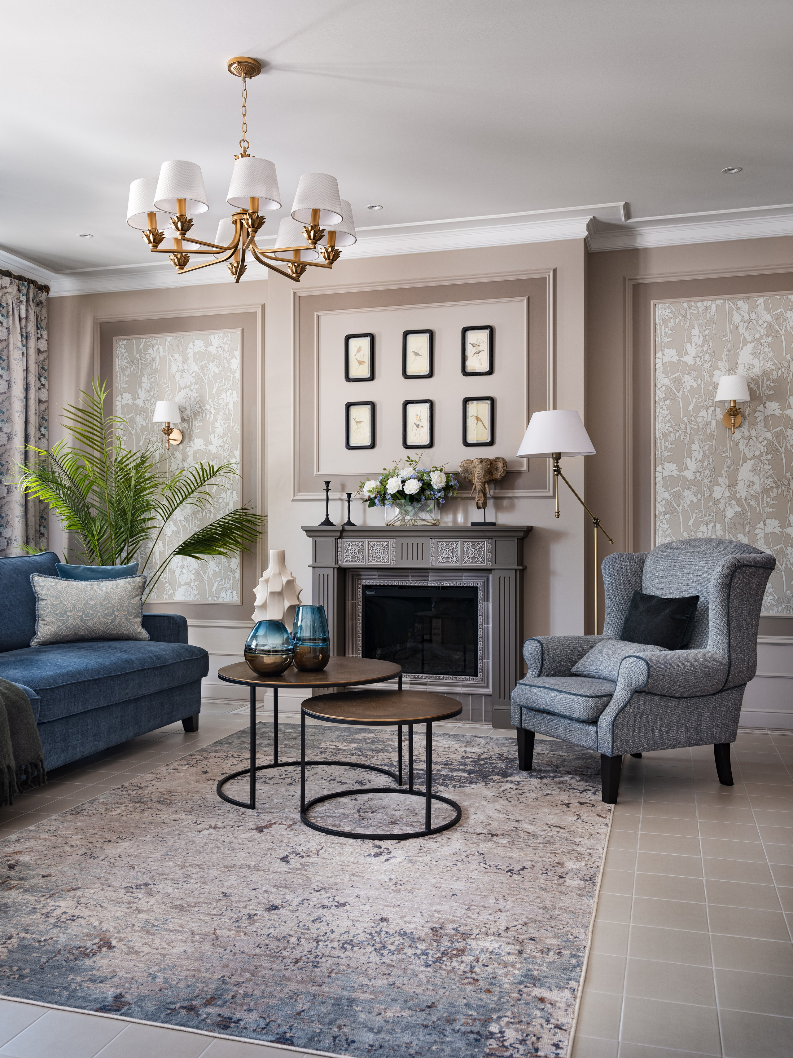 Загородный дом в классическом стиле. Фотограф Наталья Вершинина