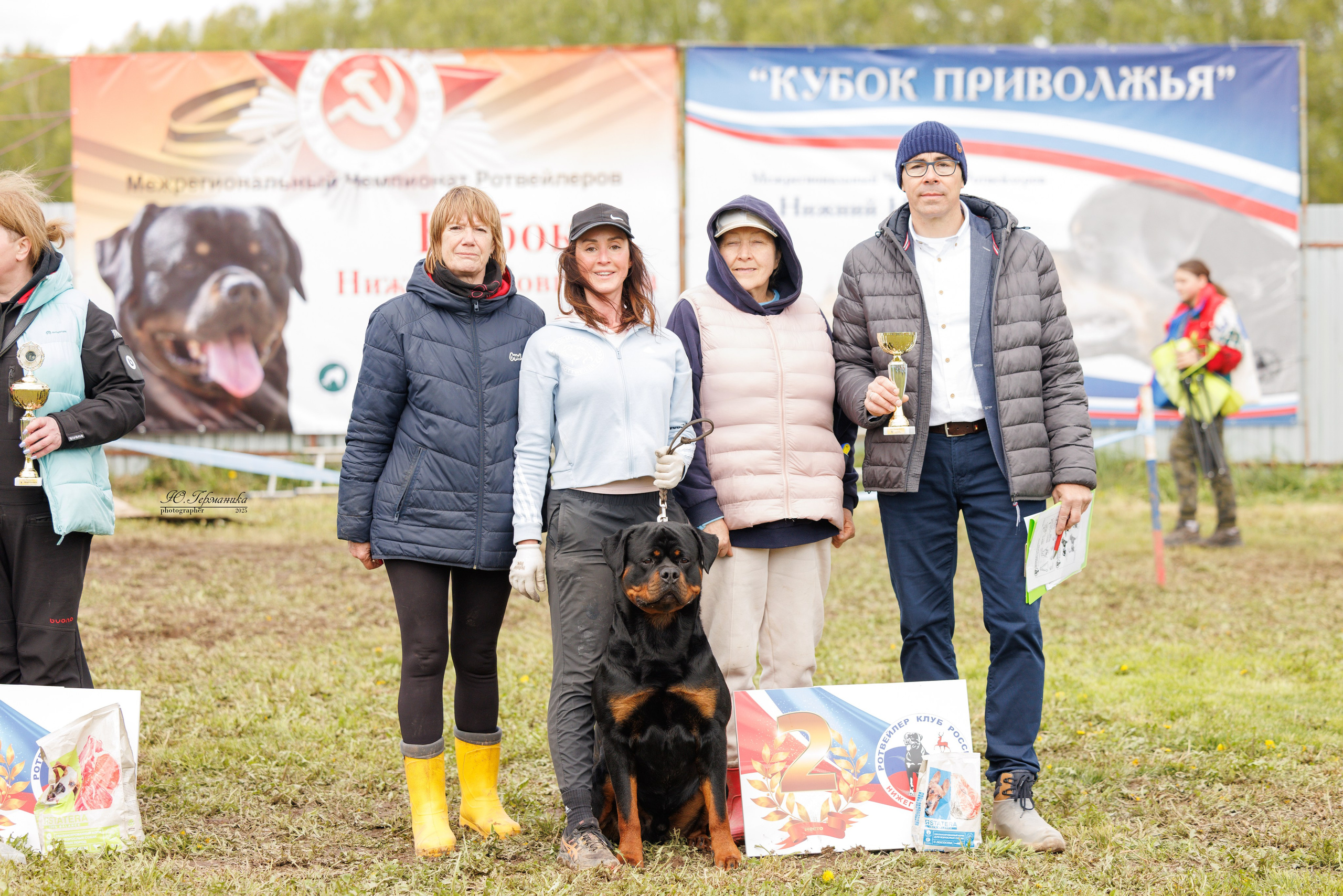 Нижний Новгород 2хмоно ротвейлеров 10-11.05.2025. Фотограф-анималист Юлия Германика