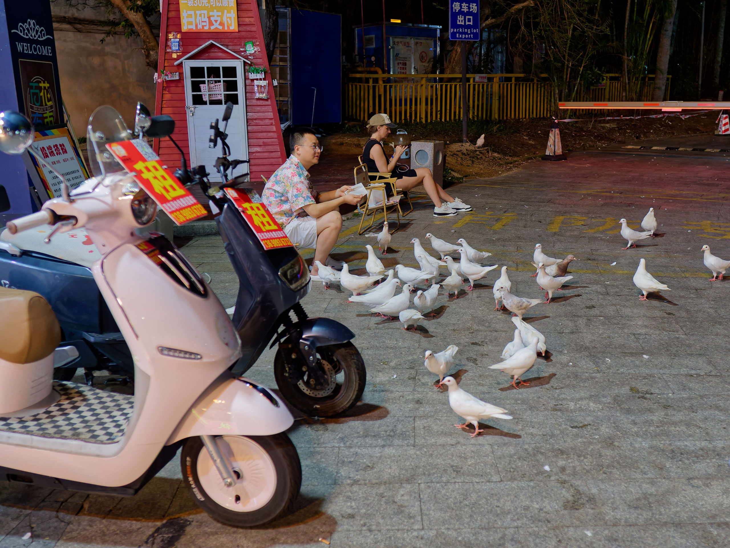 Хайнань 2026, Большой ночной базар в Ялунване. Фотопрогулки по Миру