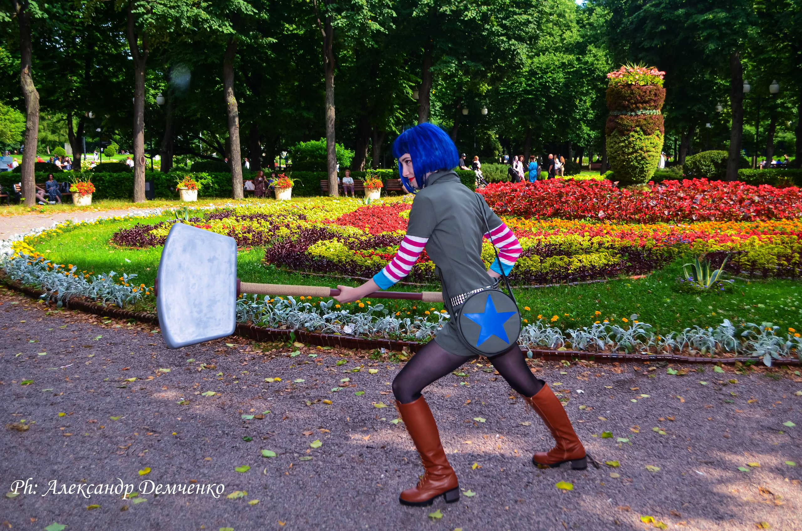 Фотосессия в Парке Горького на Лидеры молодого контента