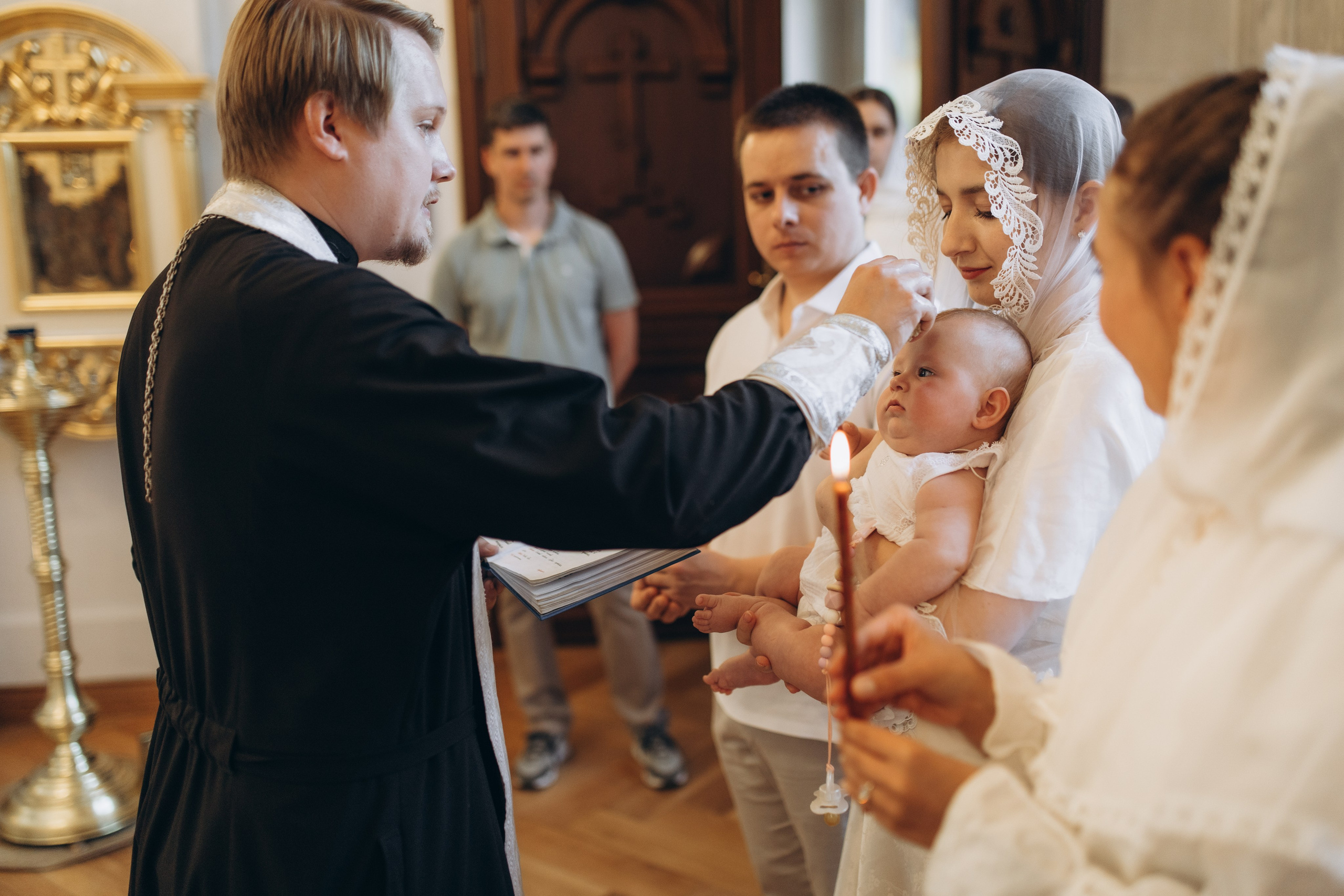 Крещение Марии. Семейный фотограф в Краснодаре Виктория Кокоулина