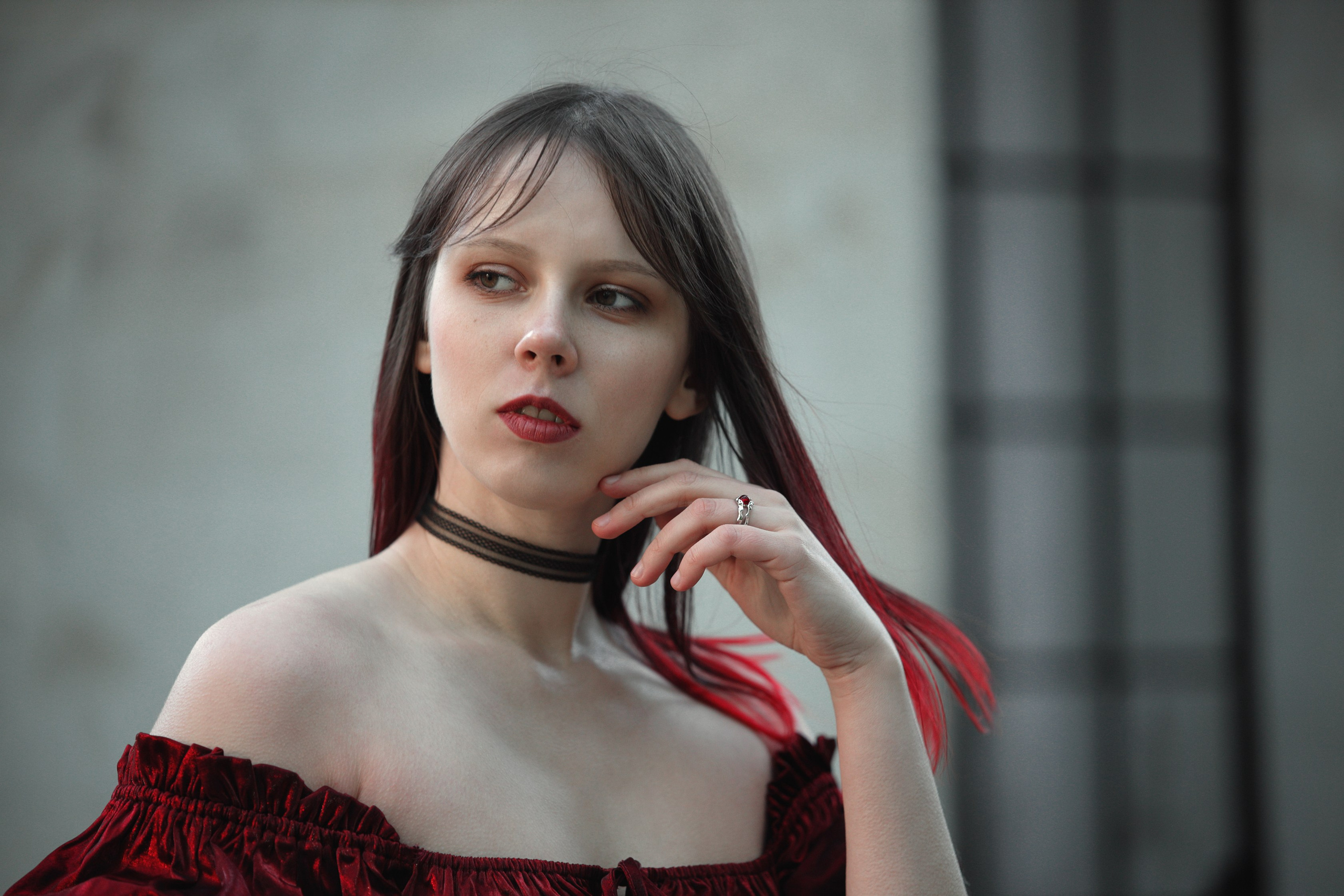 Jungfrau in Rot. Арт-фотограф. Coffelisk