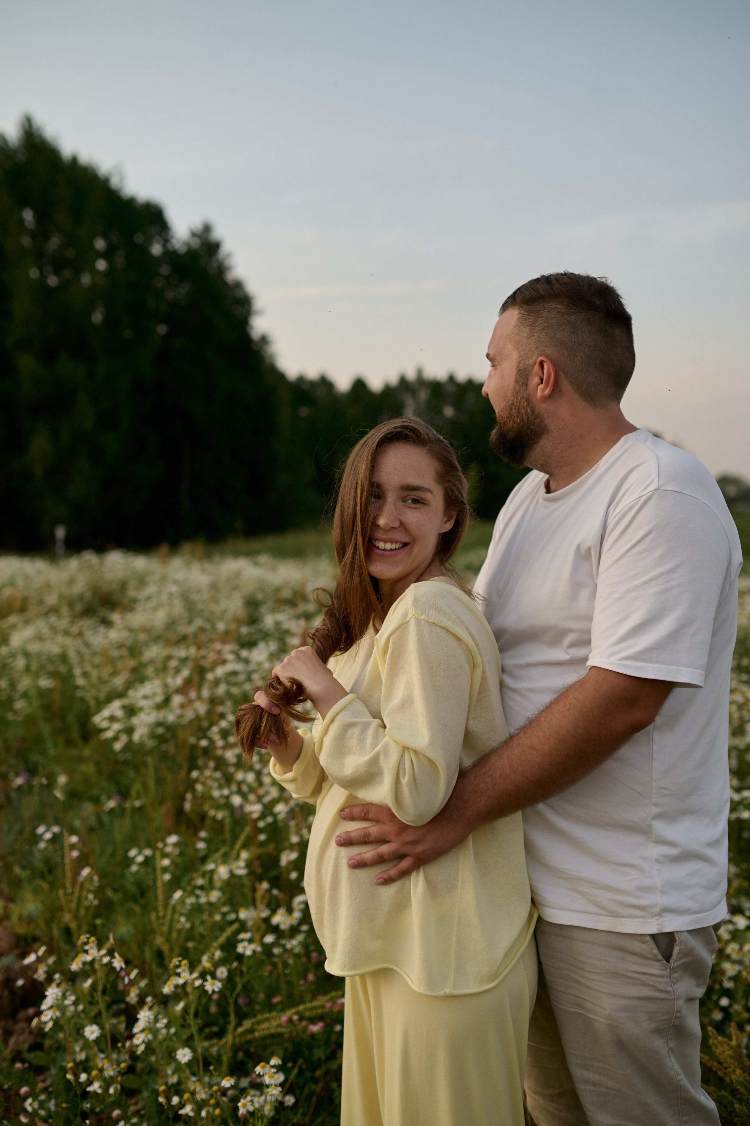 Рома, Оля, Максим и ромашки. Семейный и свадебный lifestyle-фотограф в Москве Мария Петрова