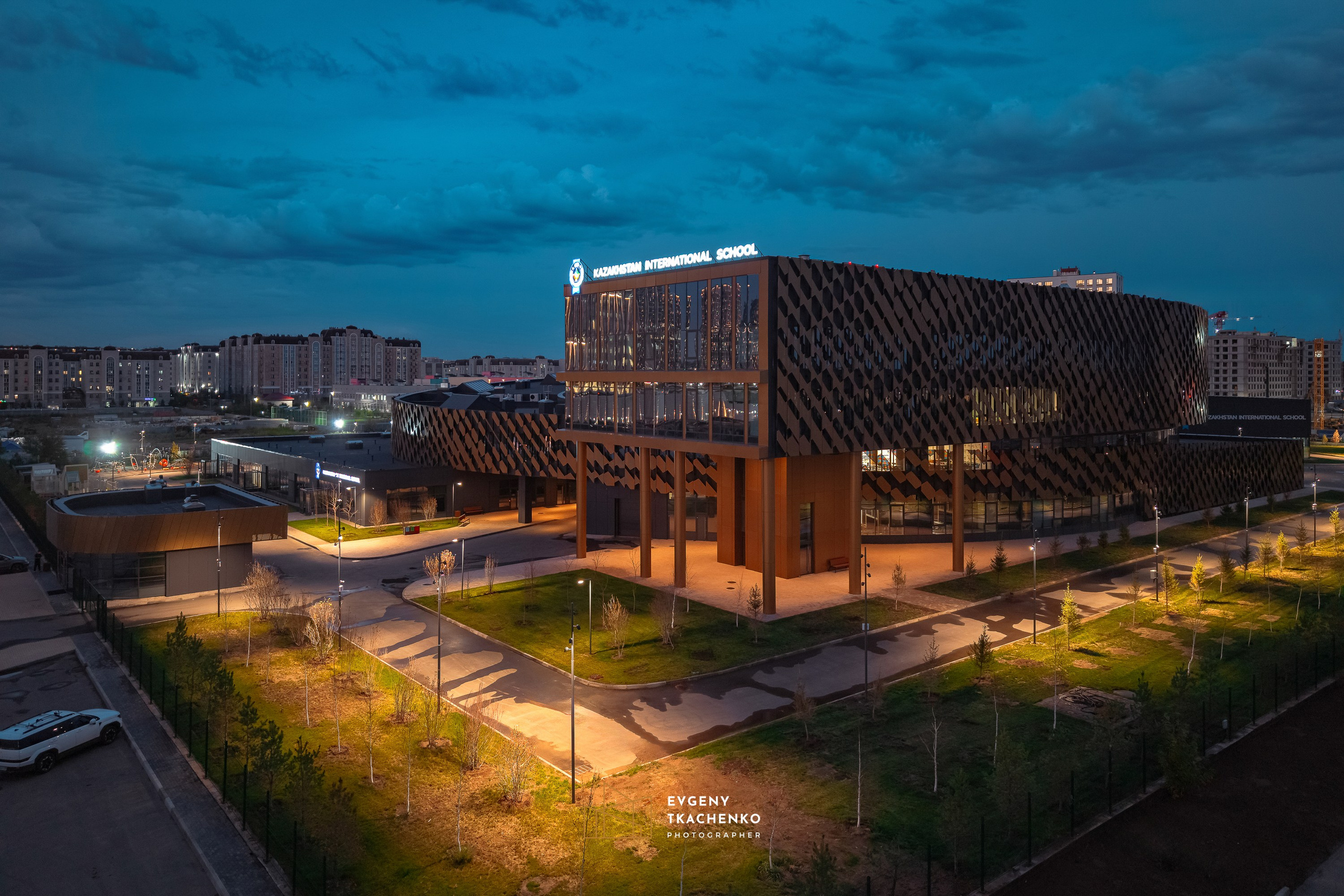 Kazakhstan International School в г. Астана. Архитектурный и интерьерный фотограф в Казахстане