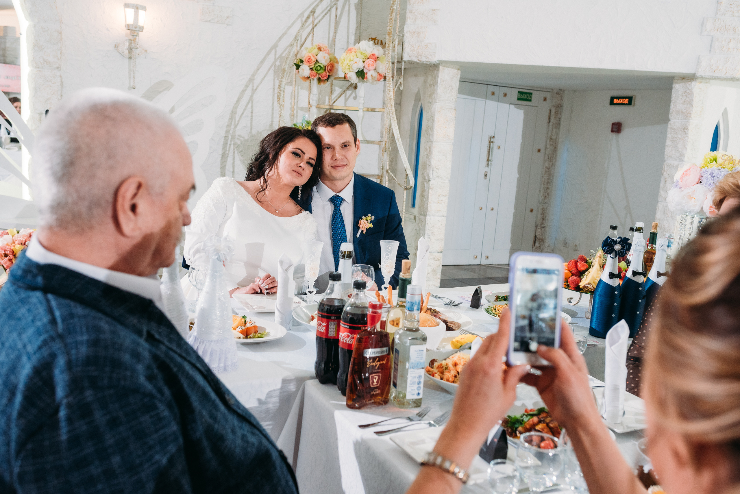 Свадебный банкет Юра и Ольга. Свадебный фотограф в Санкт-Петербурге Афонин Андрей