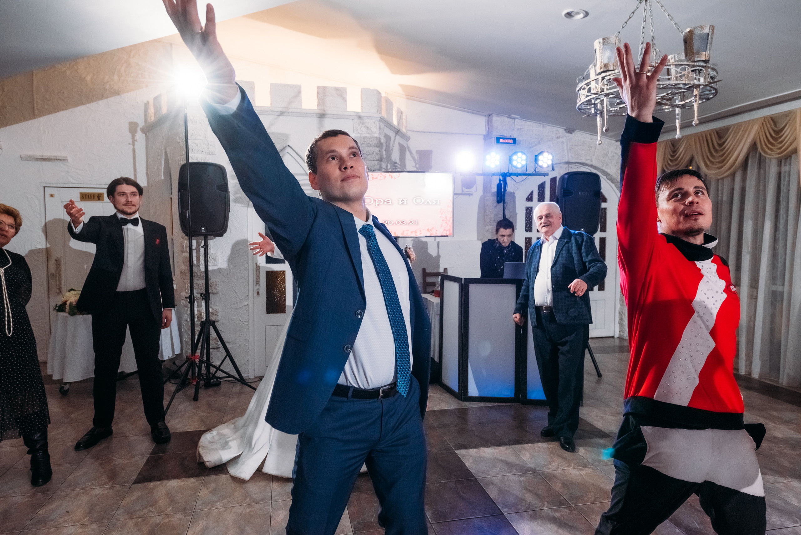 Свадебный банкет Юра и Ольга. Свадебный фотограф в Санкт-Петербурге Афонин Андрей