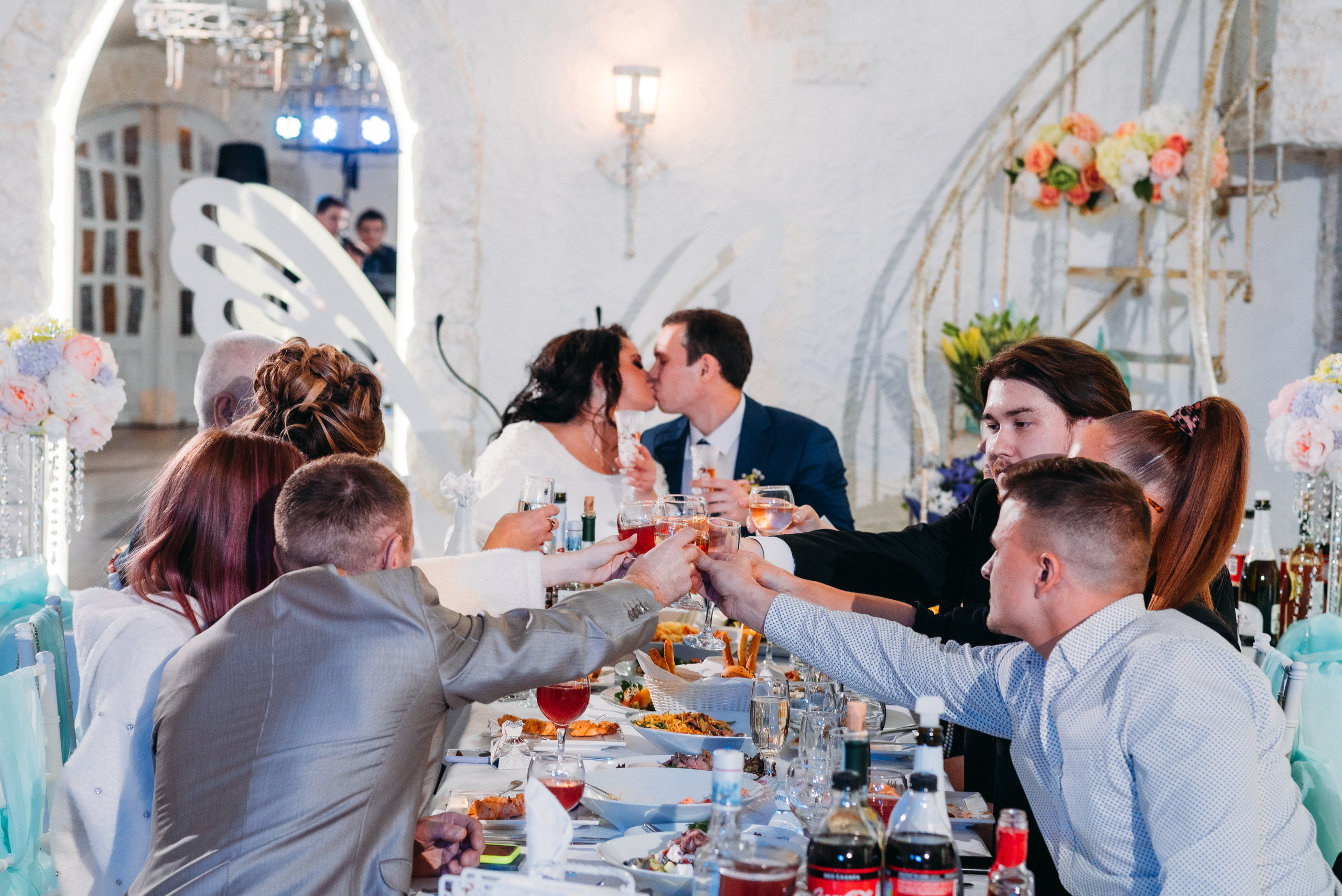 Свадебный банкет Юра и Ольга. Свадебный фотограф в Санкт-Петербурге Афонин Андрей