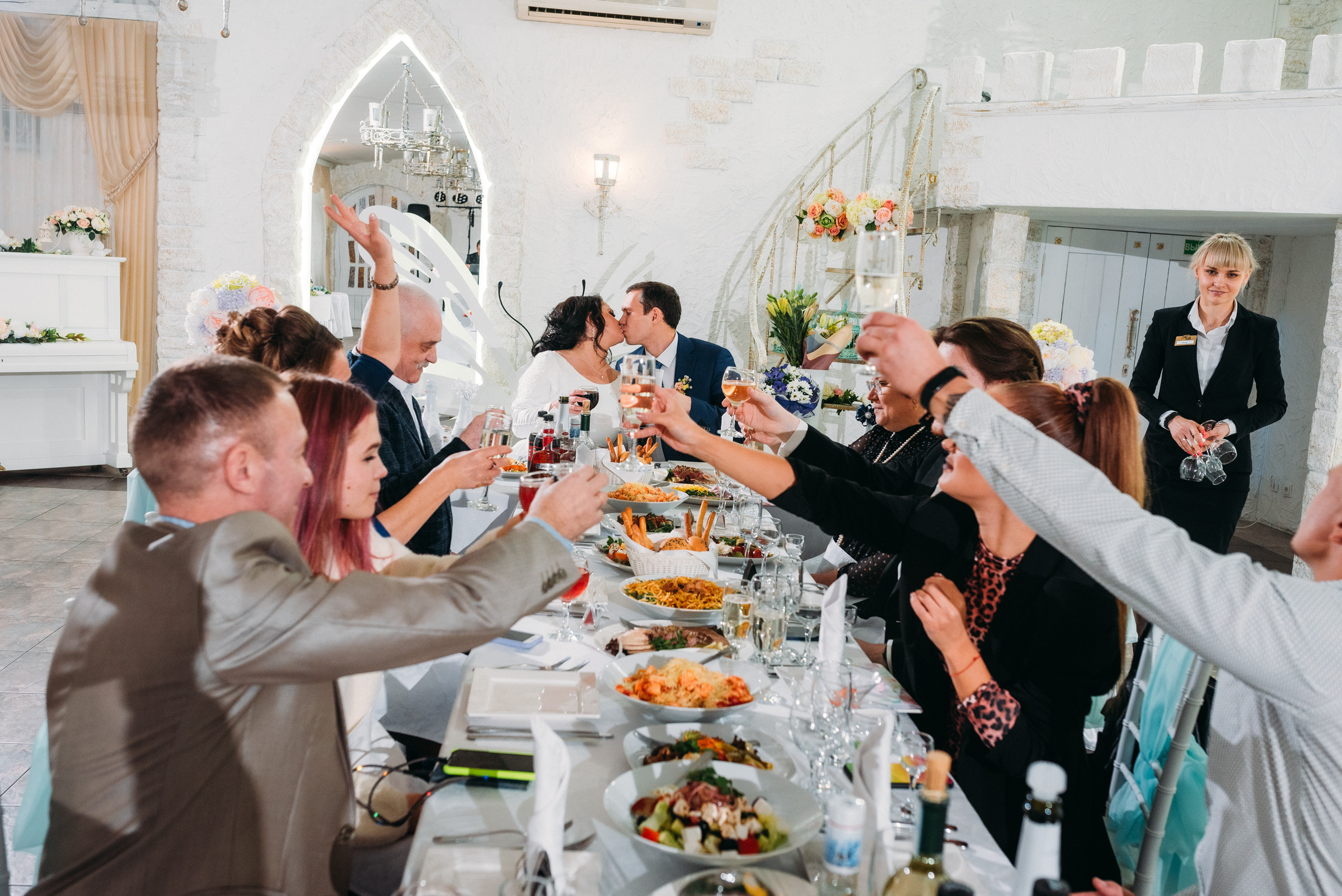 Свадебный банкет Юра и Ольга. Свадебный фотограф в Санкт-Петербурге Афонин Андрей