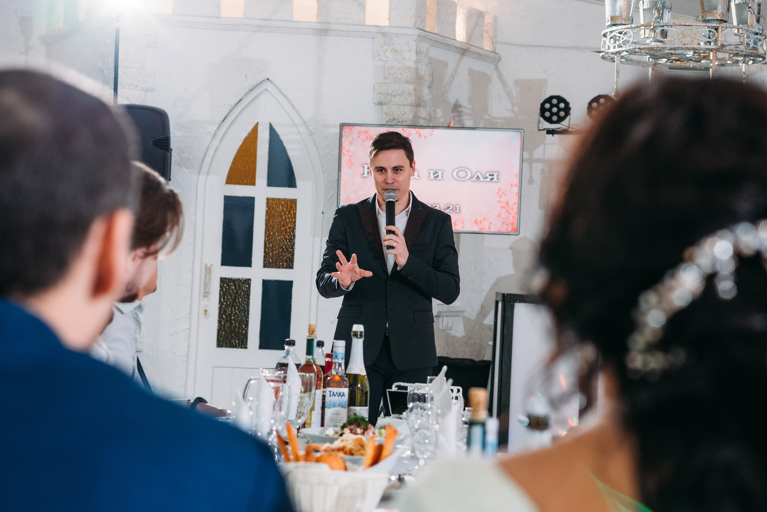 Свадебный банкет Юра и Ольга. Свадебный фотограф в Санкт-Петербурге Афонин Андрей