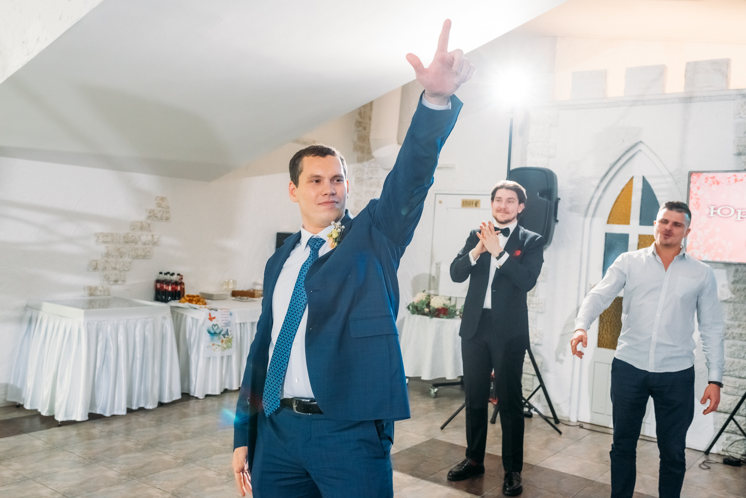 Свадебный банкет Юра и Ольга. Свадебный фотограф в Санкт-Петербурге Афонин Андрей