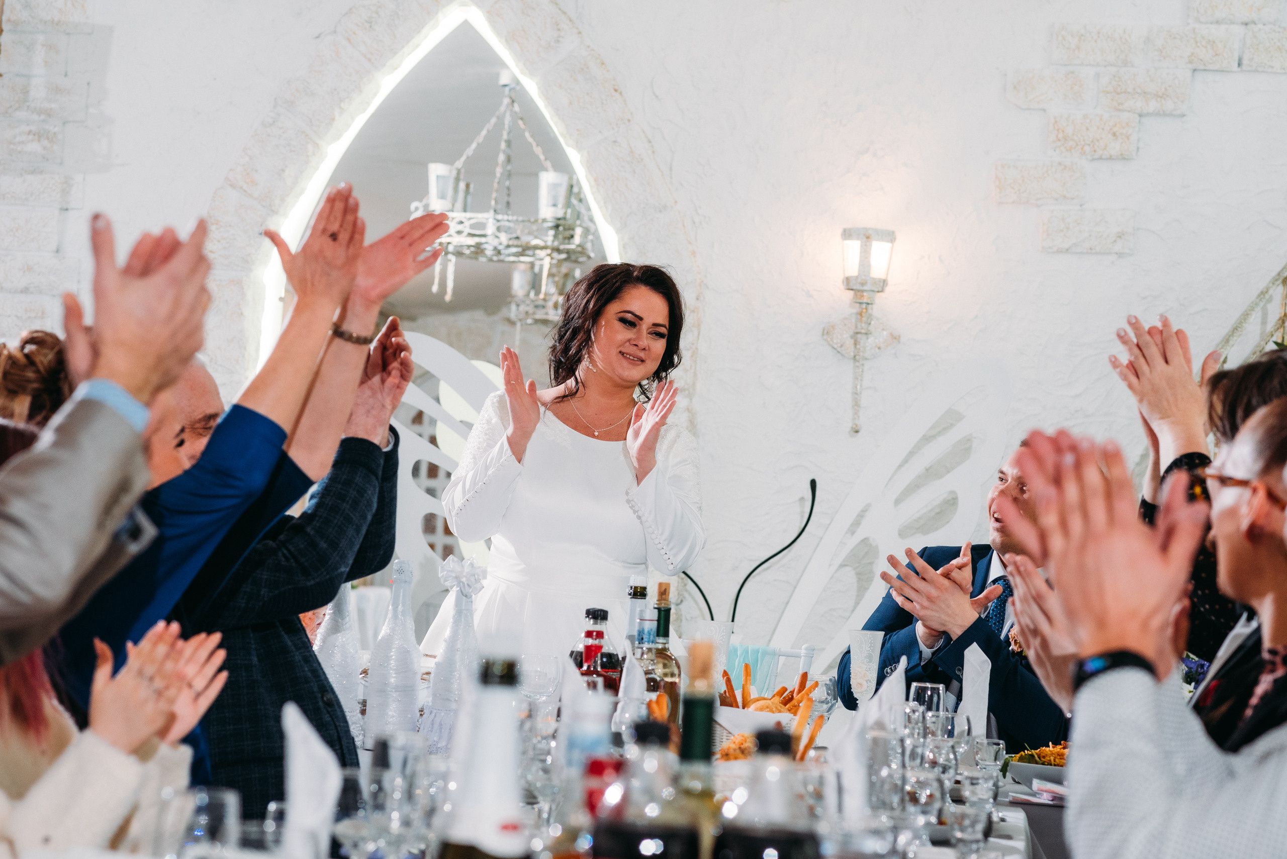 Свадебный банкет Юра и Ольга. Свадебный фотограф в Санкт-Петербурге Афонин Андрей