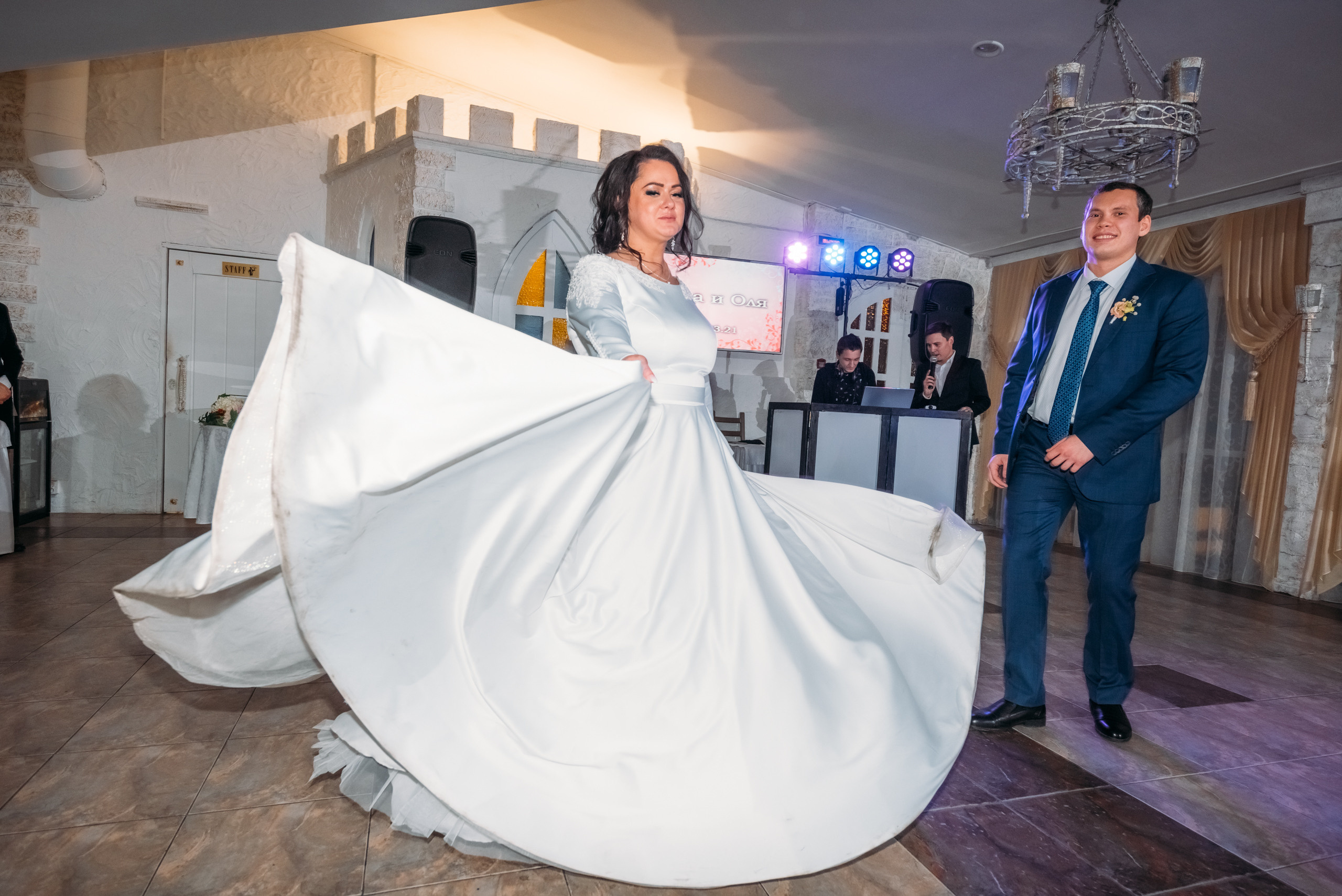 Свадебный банкет Юра и Ольга. Свадебный фотограф в Санкт-Петербурге Афонин Андрей