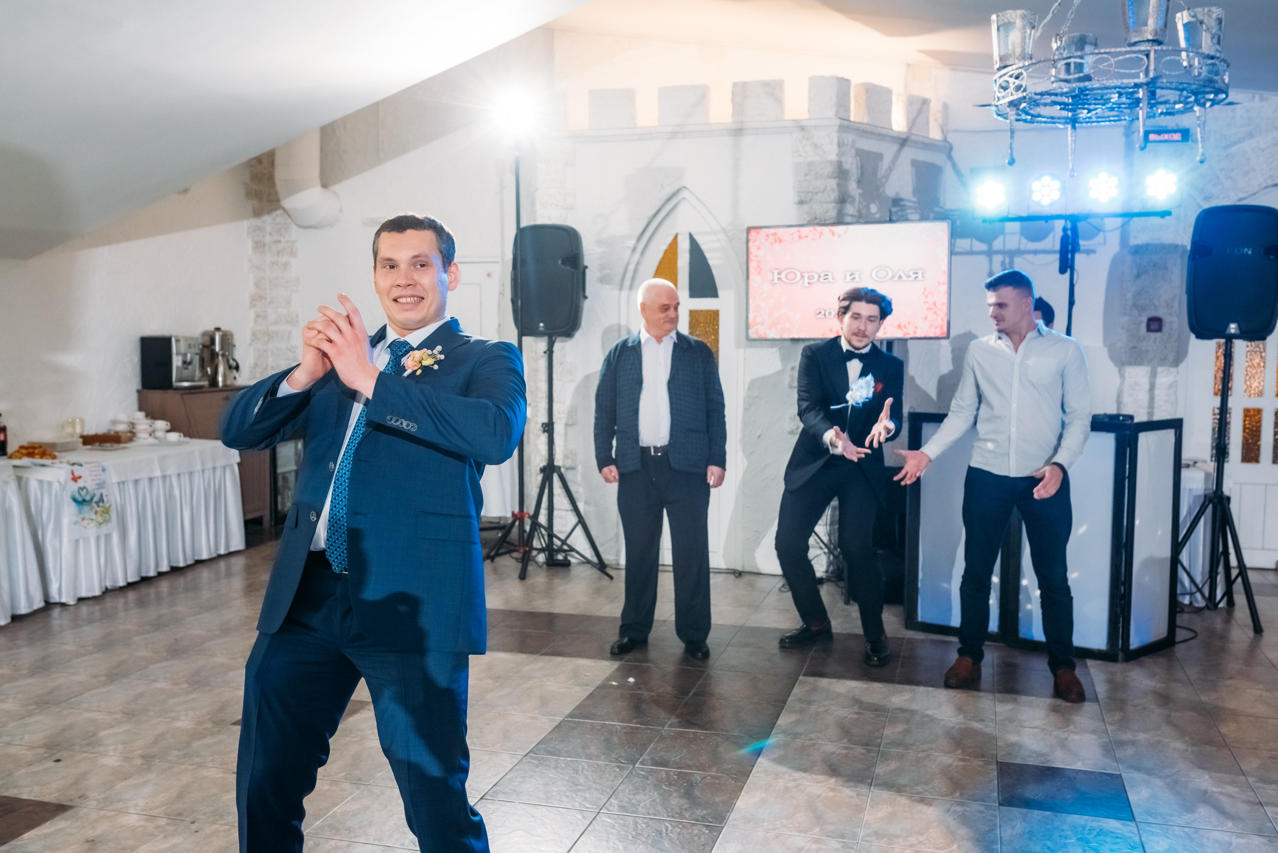 Свадебный банкет Юра и Ольга. Свадебный фотограф в Санкт-Петербурге Афонин Андрей