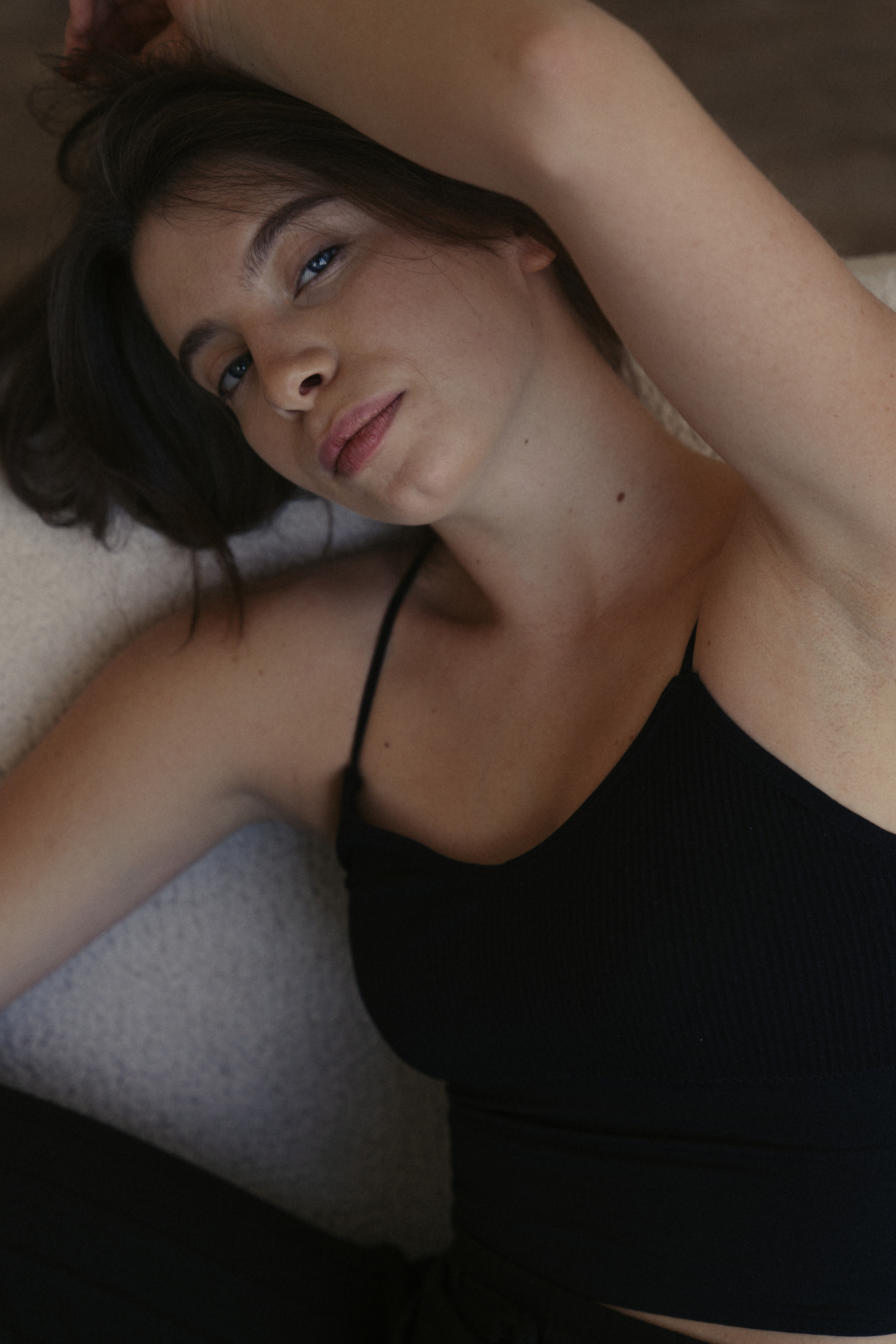 Портретная фотосессия для портфолио модели в Архангельске