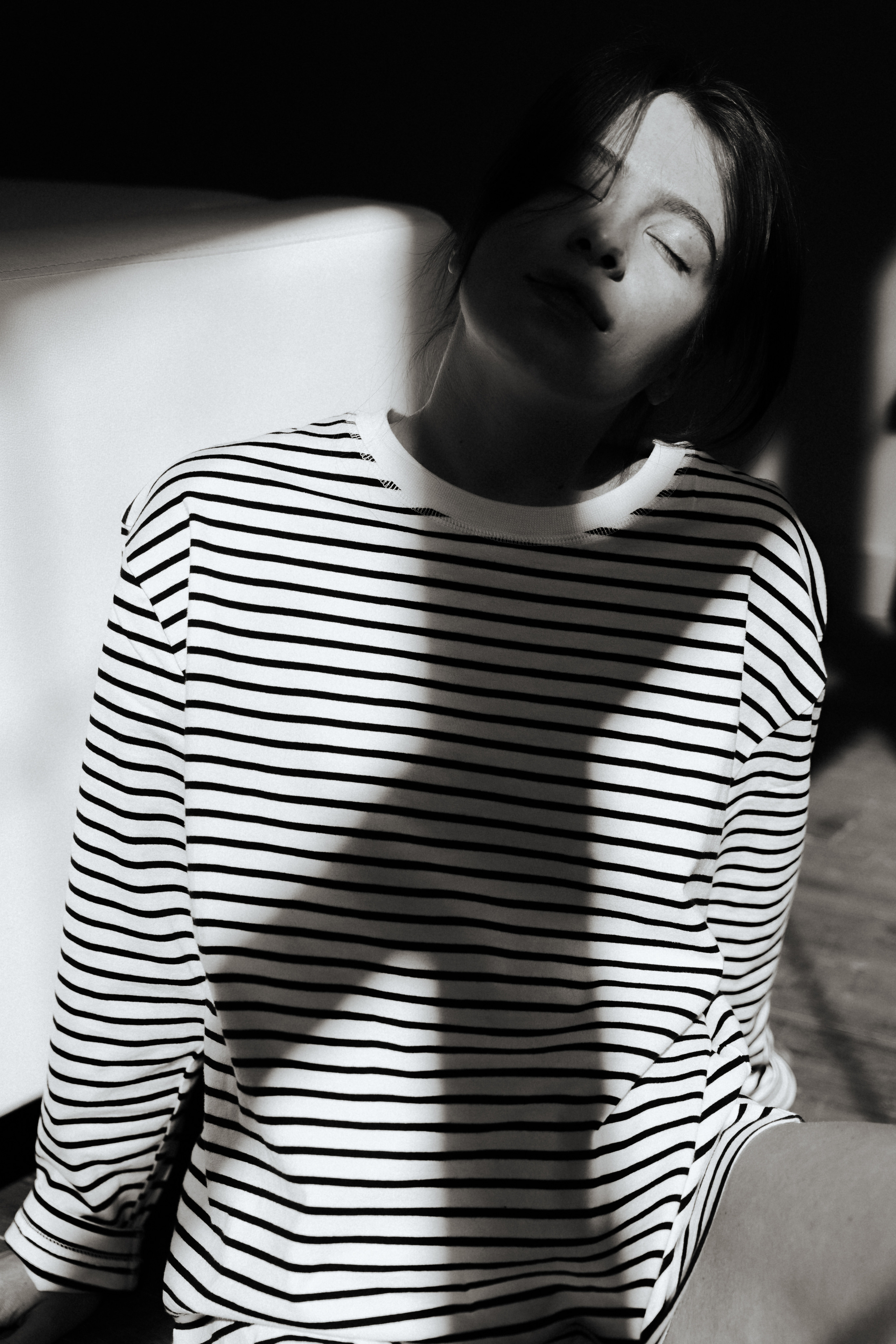 Портретная фотосессия для портфолио модели в Архангельске