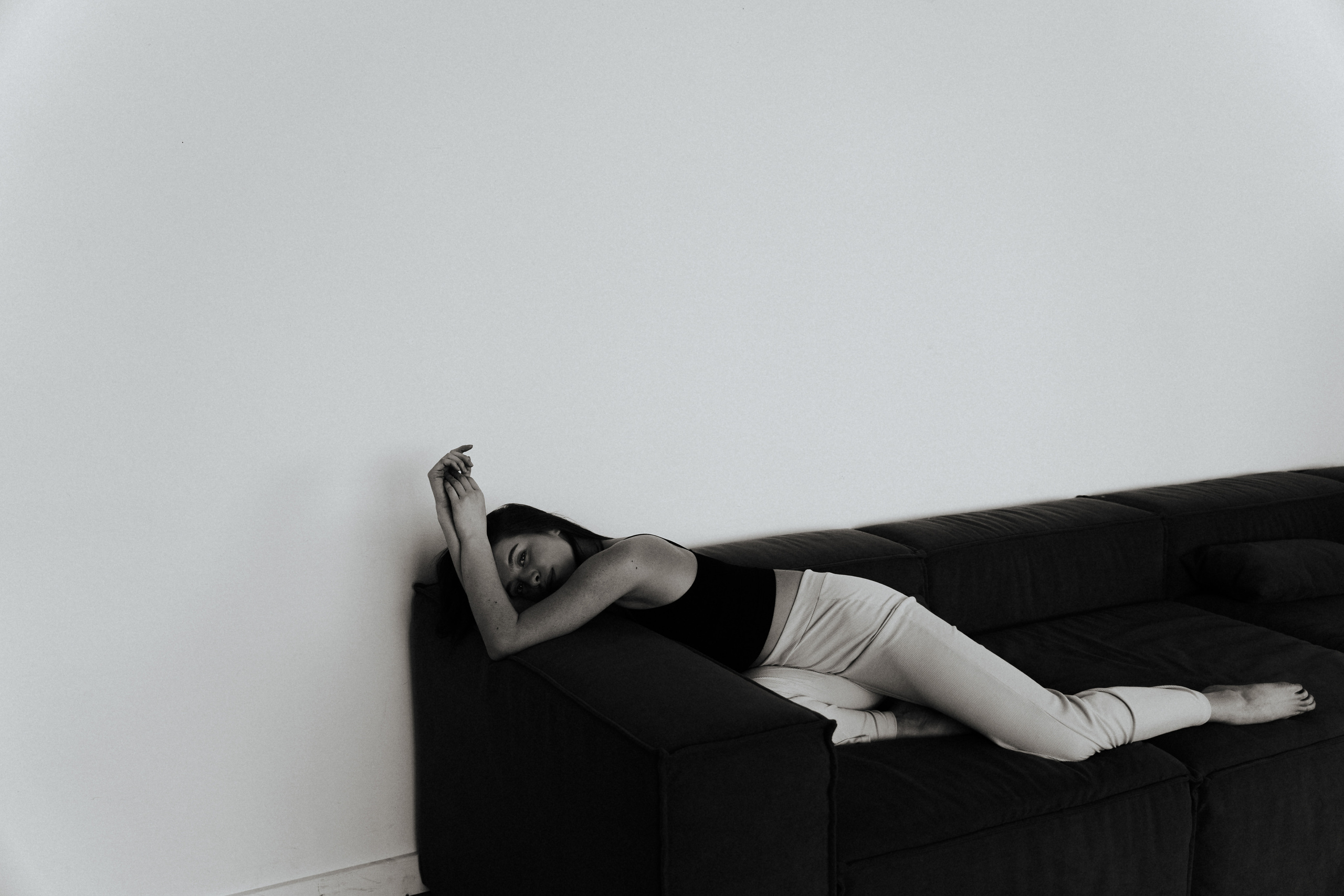 Портретная фотосессия для портфолио модели в Архангельске