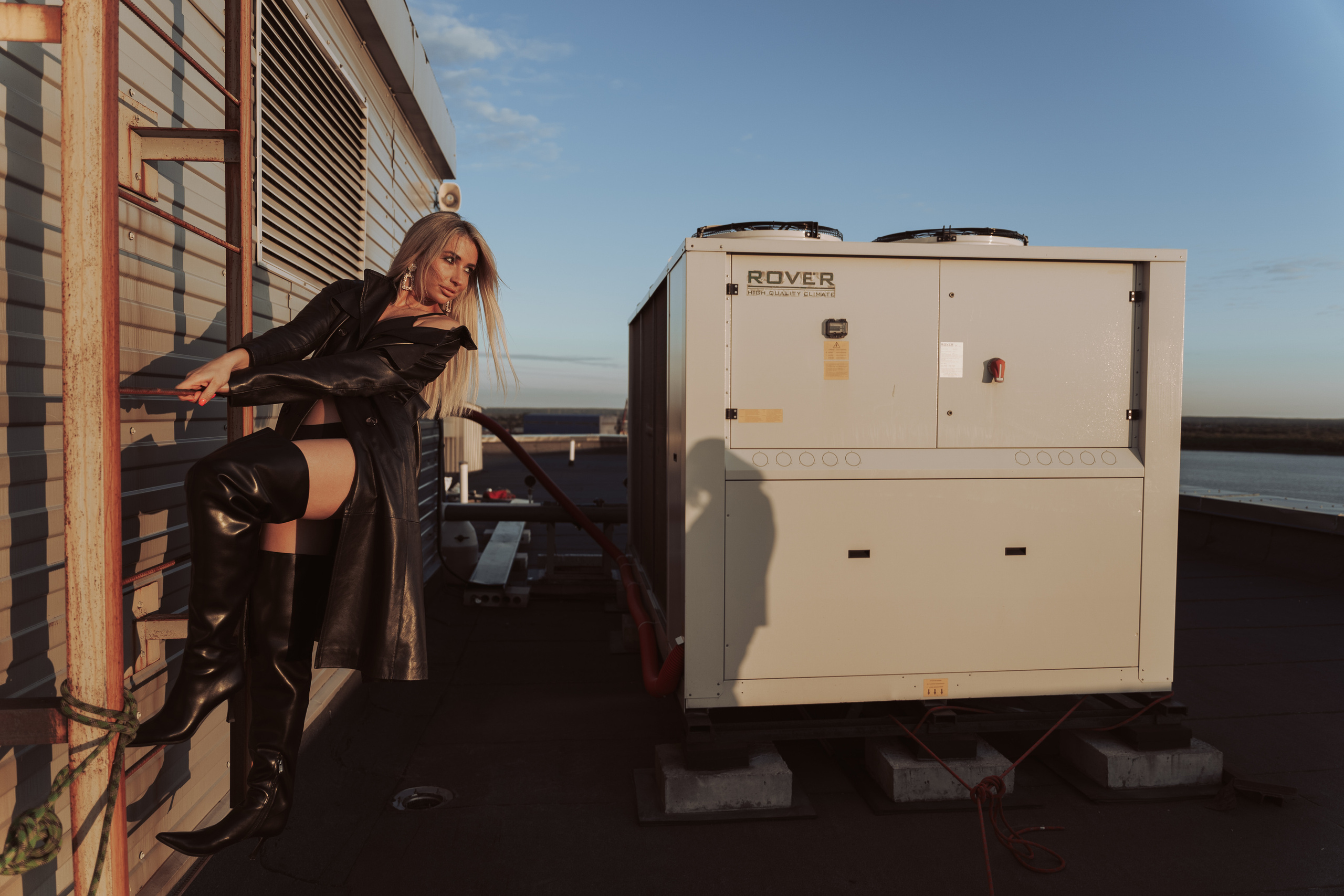 Фотосессия на крыше в Архангельске