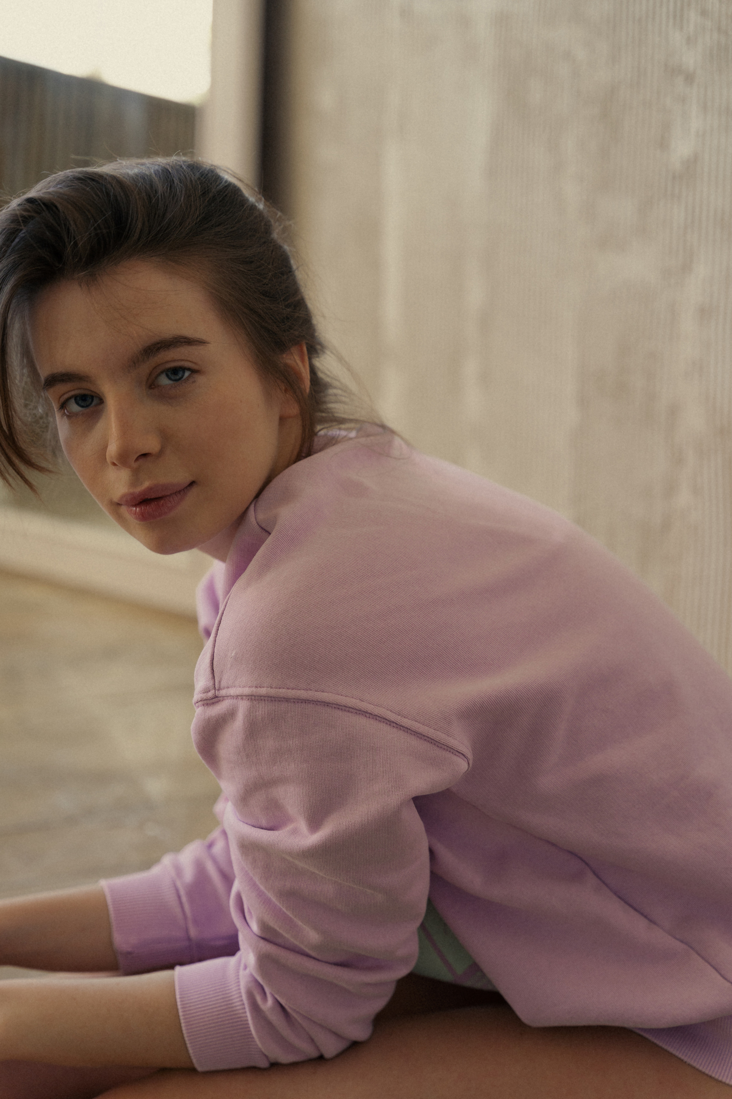 Портретная фотосессия для портфолио модели в Архангельске