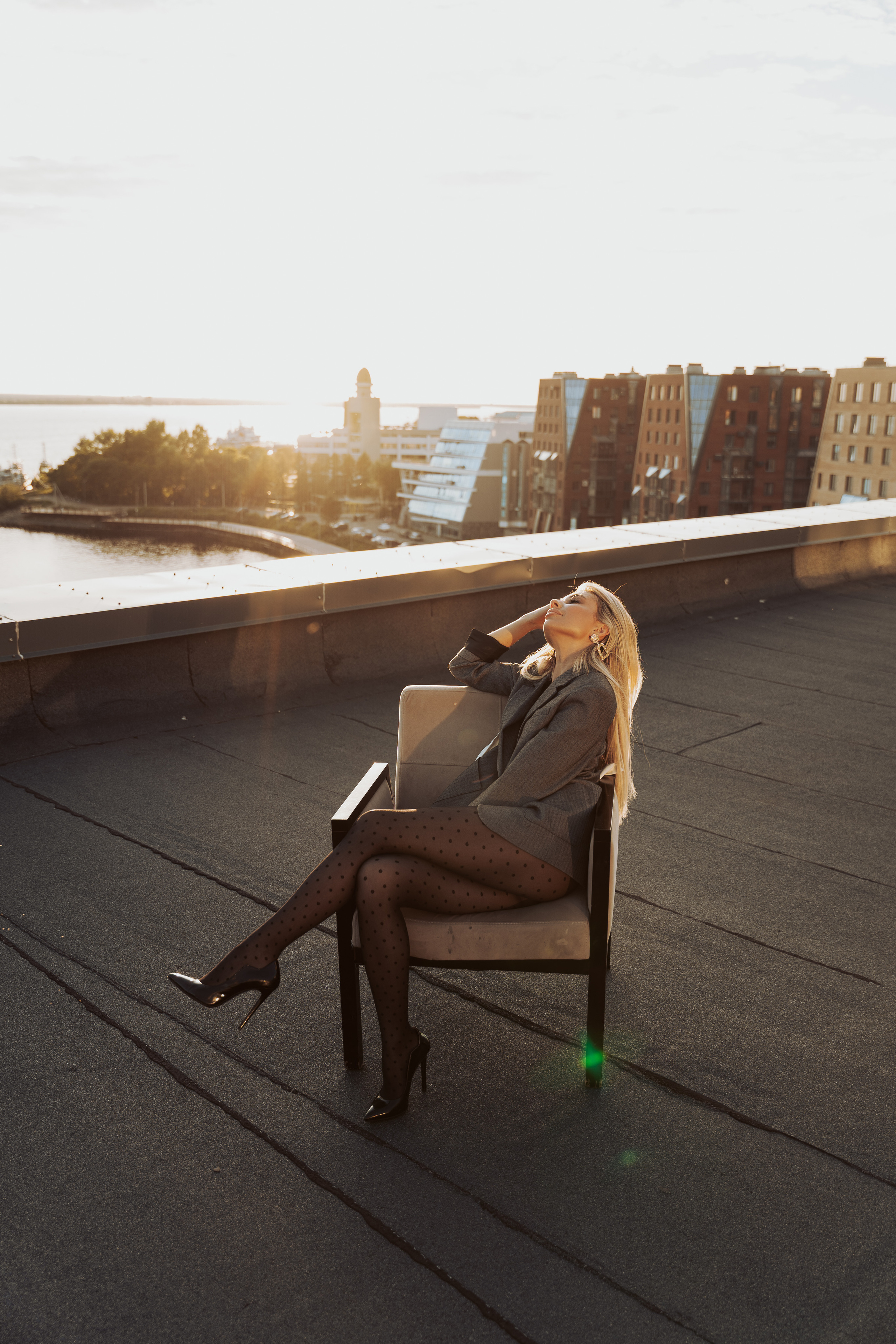 Фотосессия на крыше в Архангельске