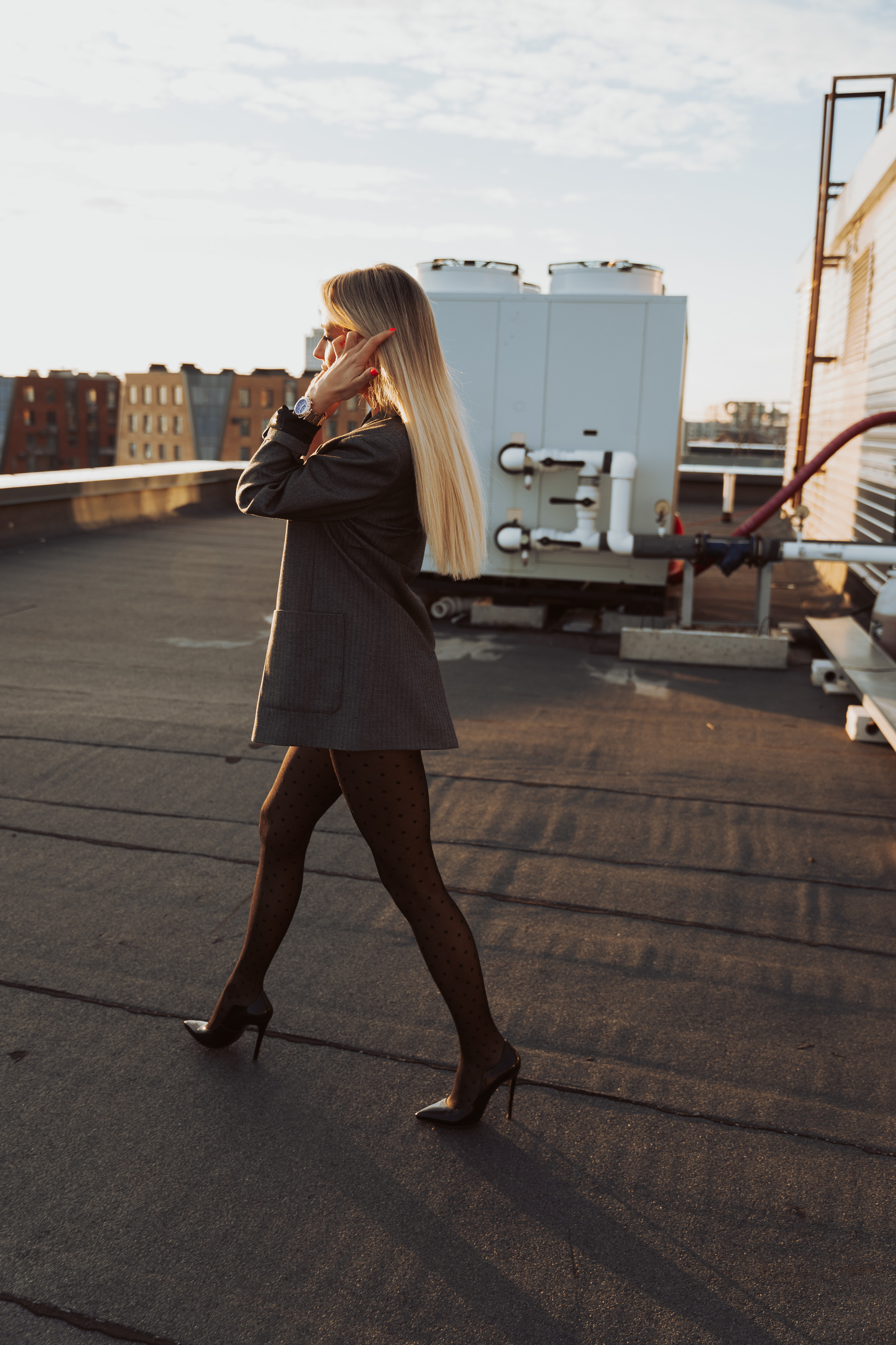 Фотосессия на крыше в Архангельске