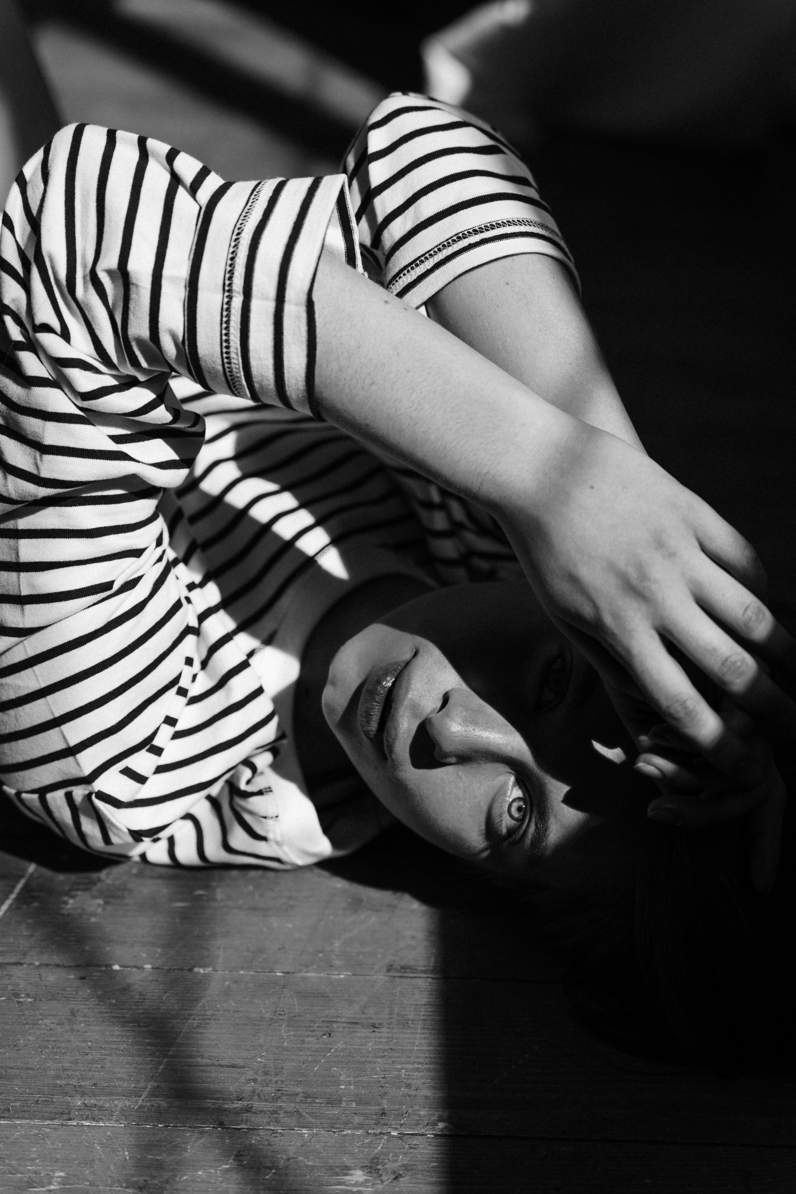 Портретная фотосессия для портфолио модели в Архангельске