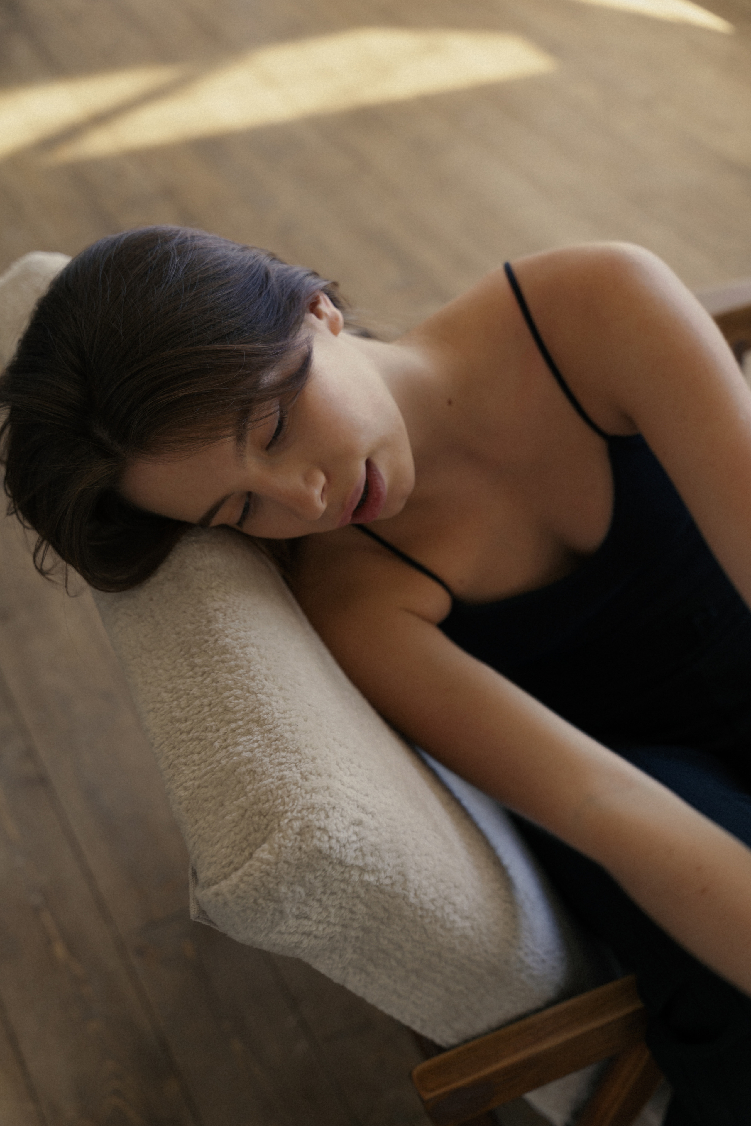 Портретная фотосессия для портфолио модели в Архангельске