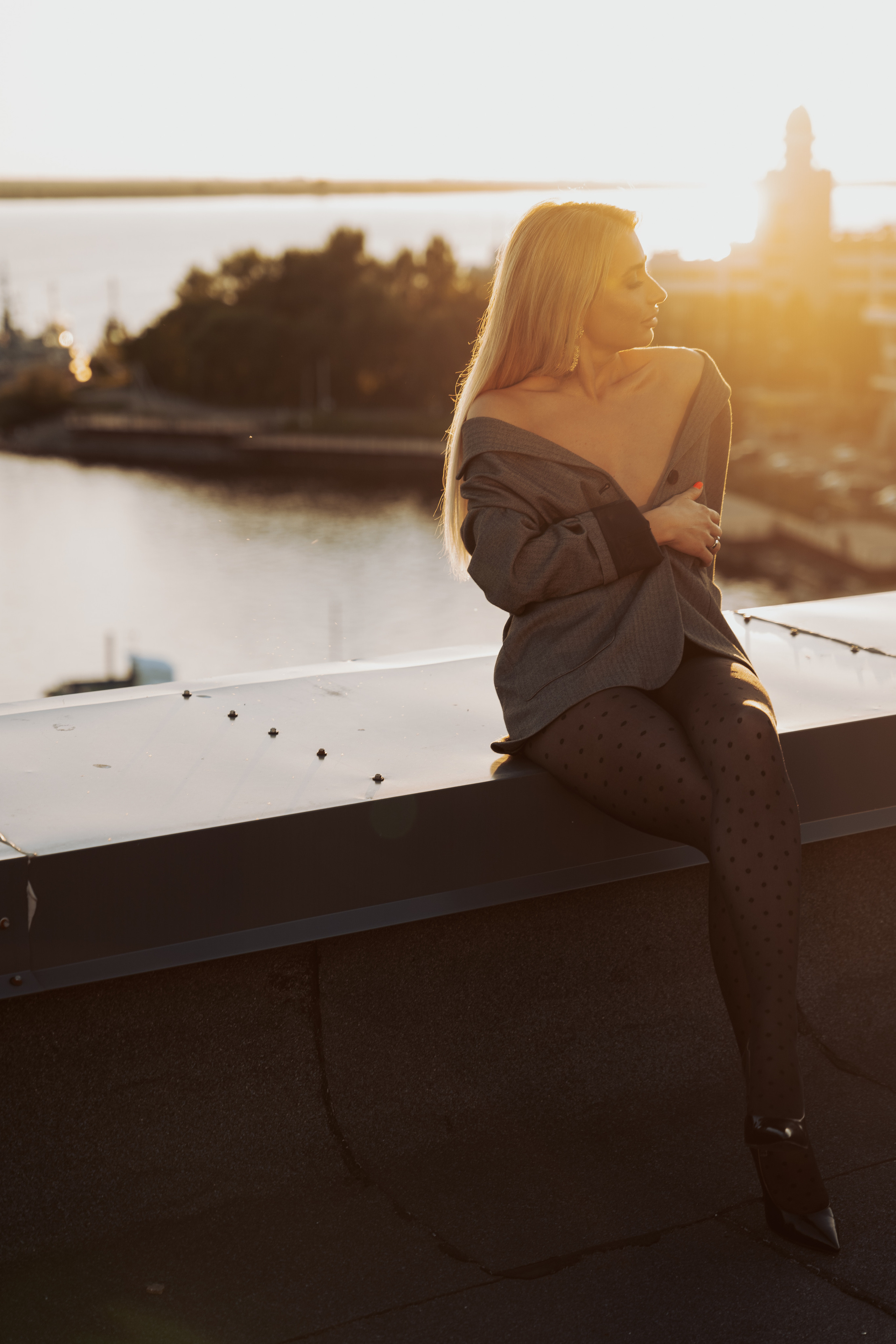 Фотосессия на крыше в Архангельске