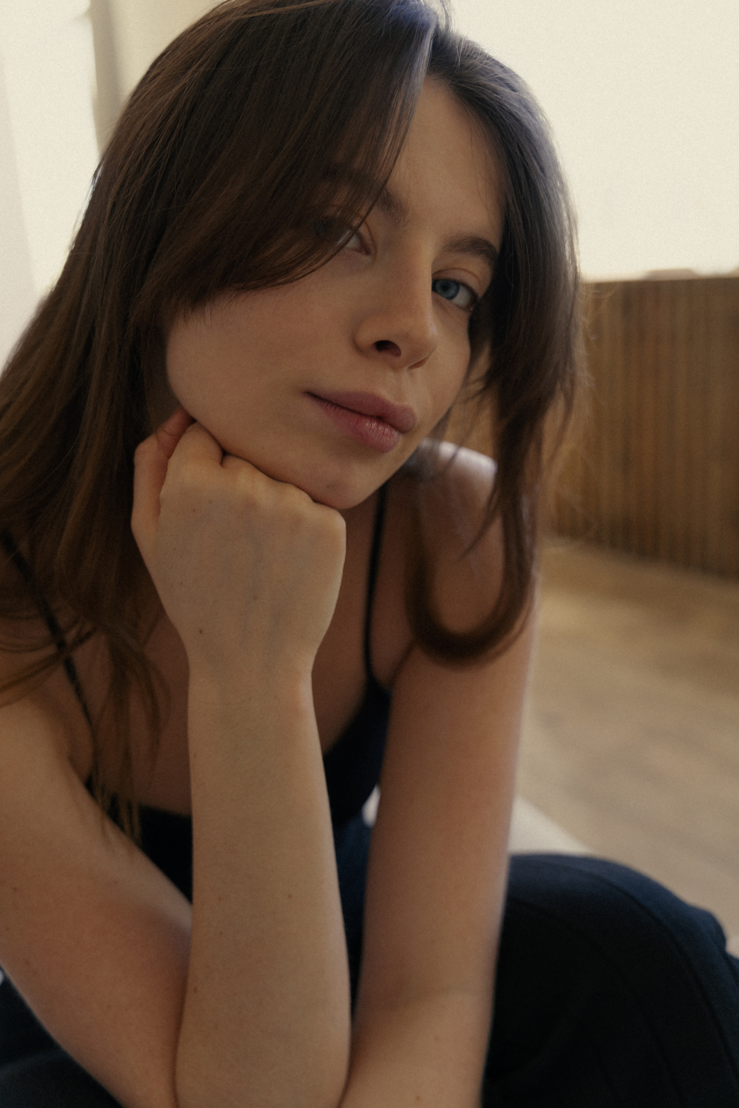 Портретная фотосессия для портфолио модели в Архангельске