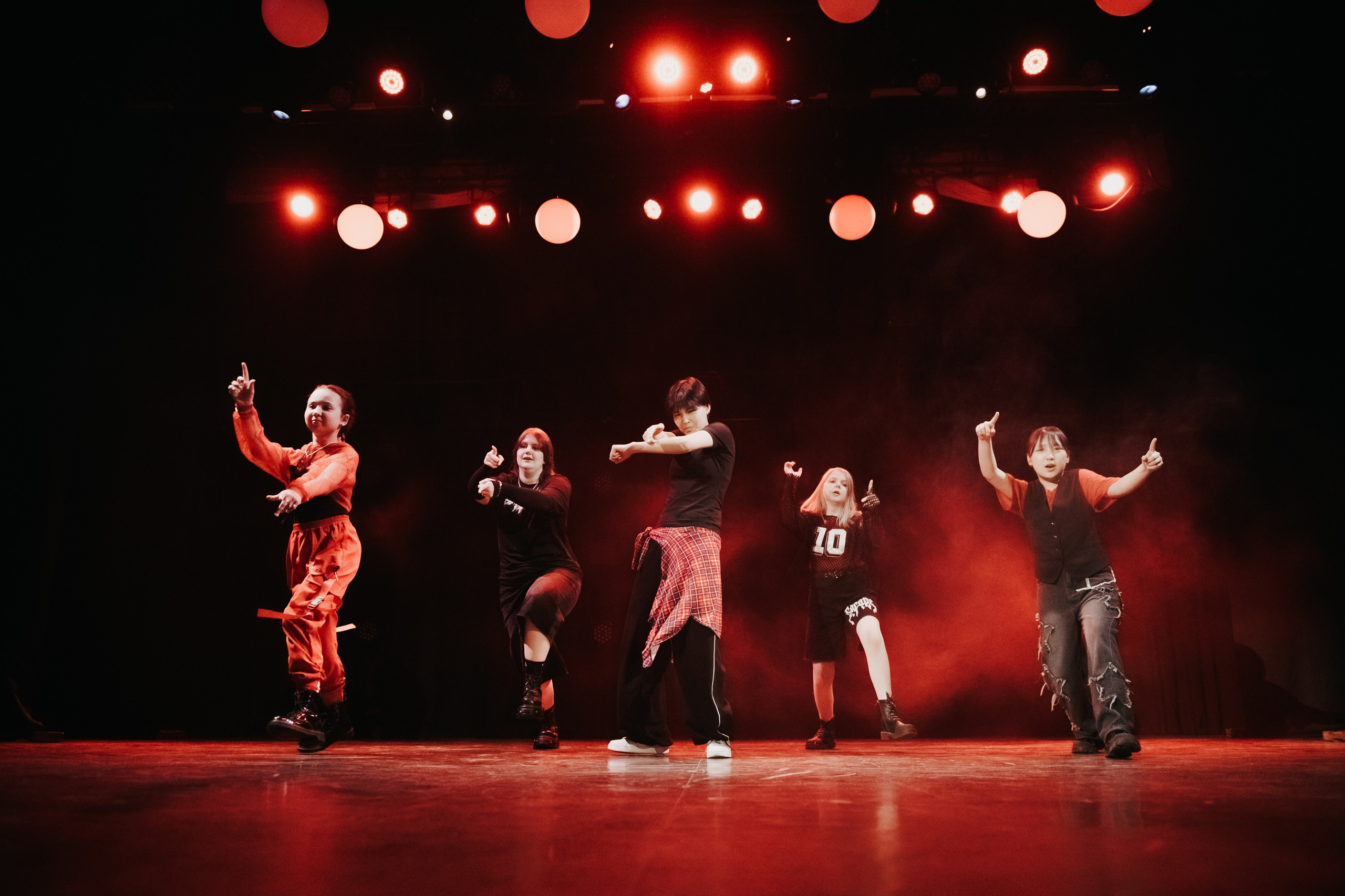 Фотосъемка детского отчетного концерта в школе танцев