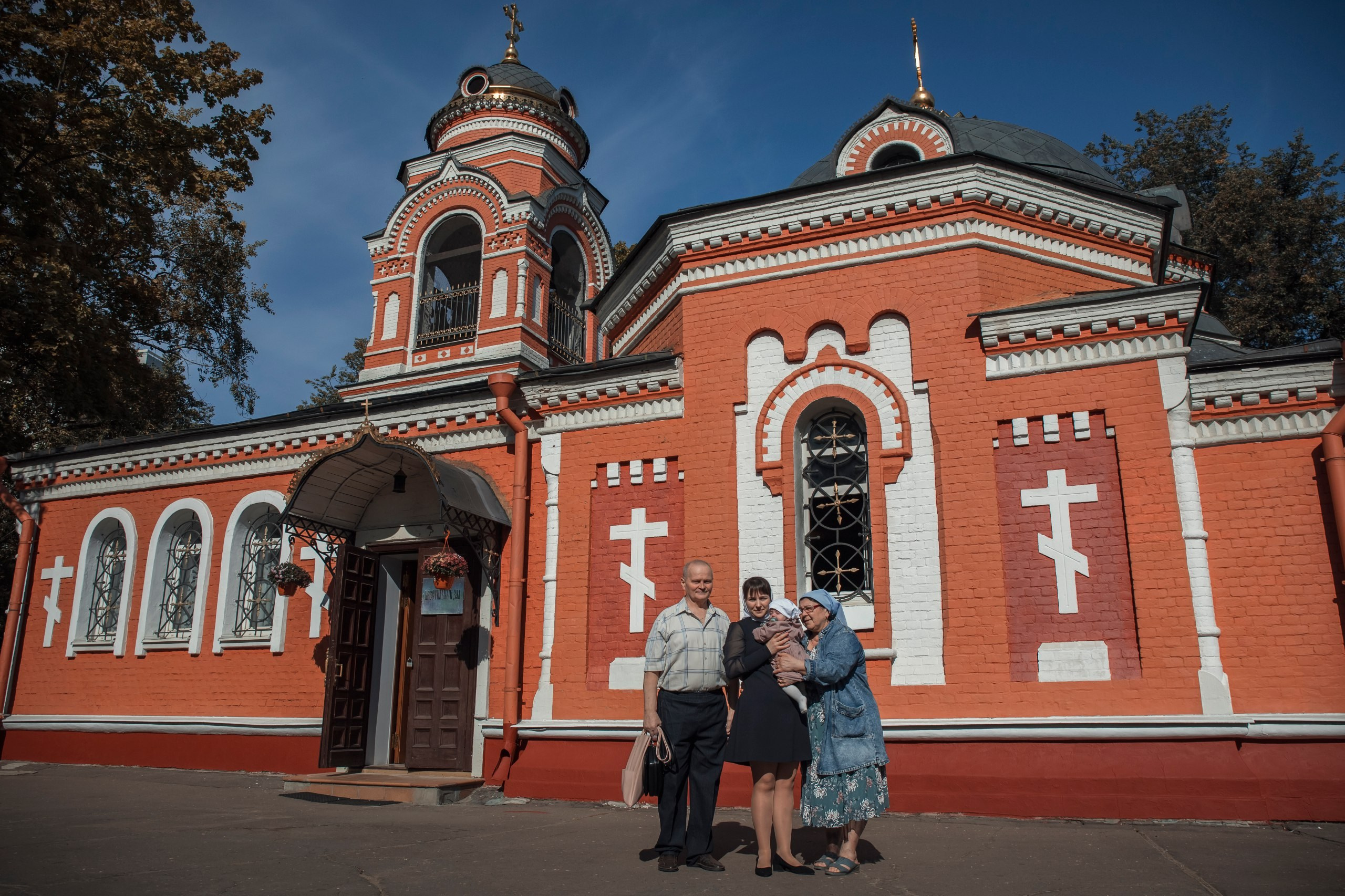 Крестины Апполинарии. Арт- фотограф Москва