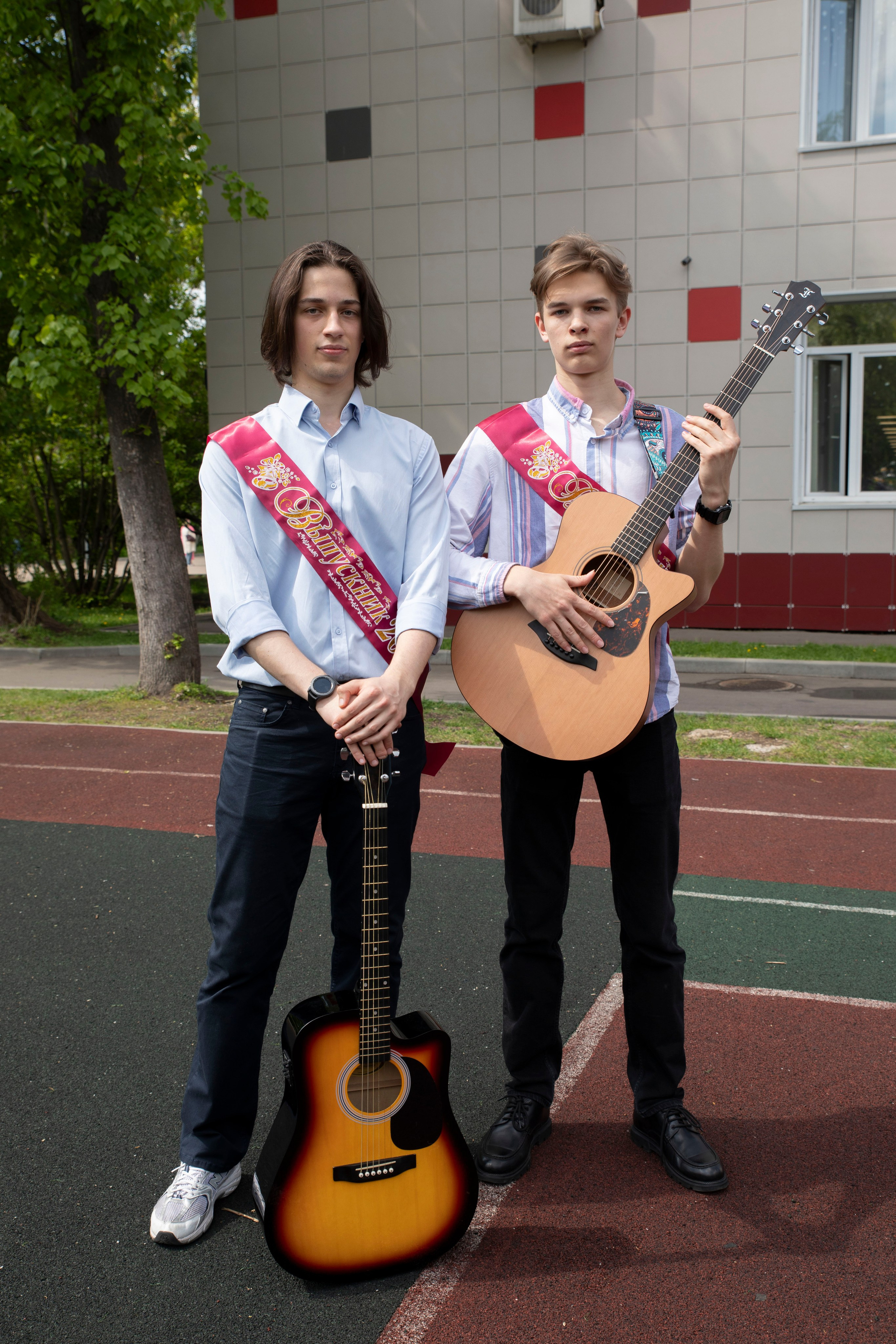 Последний звонок Школа Баренбаума 1517. Фотограф в Москве Яна Полосина