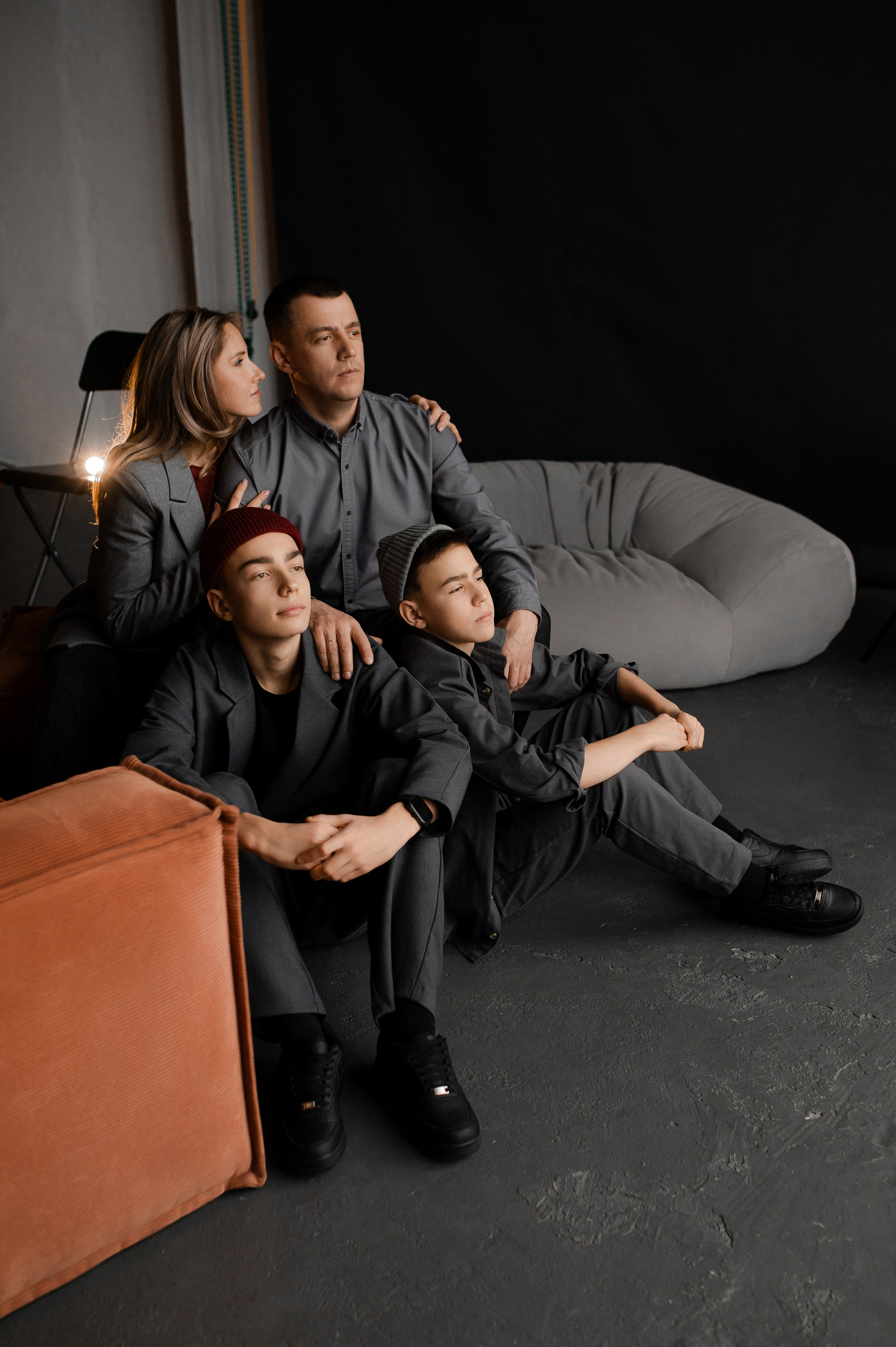 Семейная в студии. Фотограф Алексин, Тула