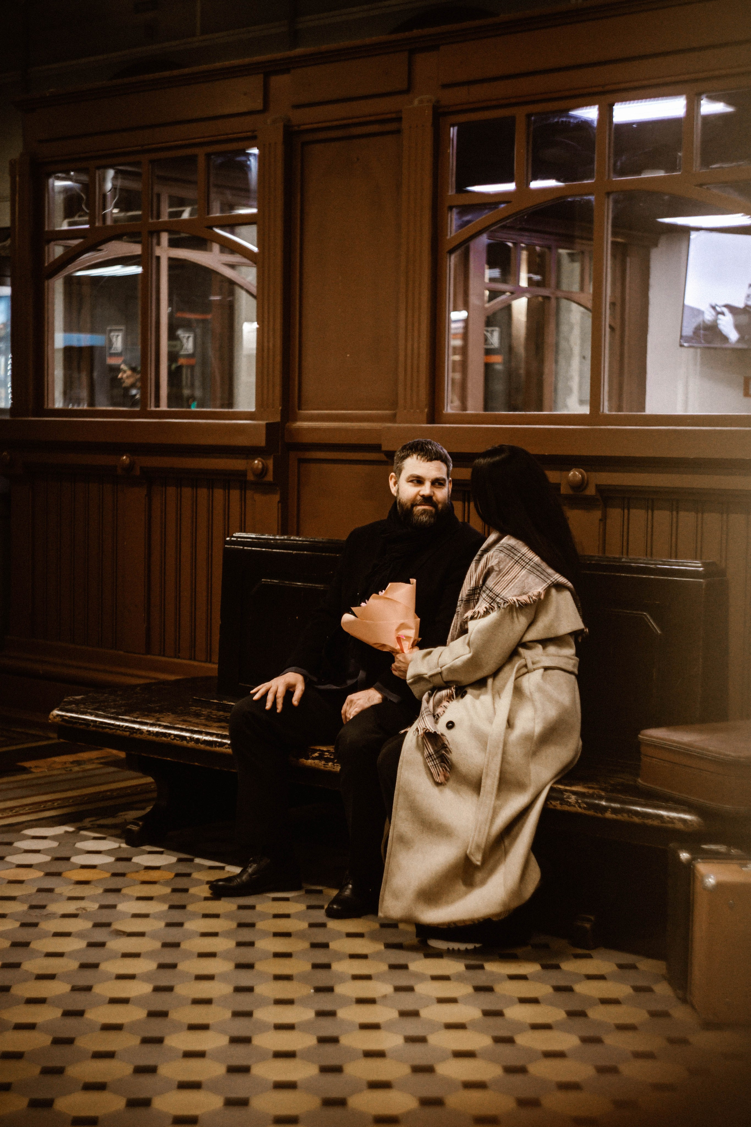 Витебский вокзал. Варя + Сергей. Фотограф в Нижнем Новгороде