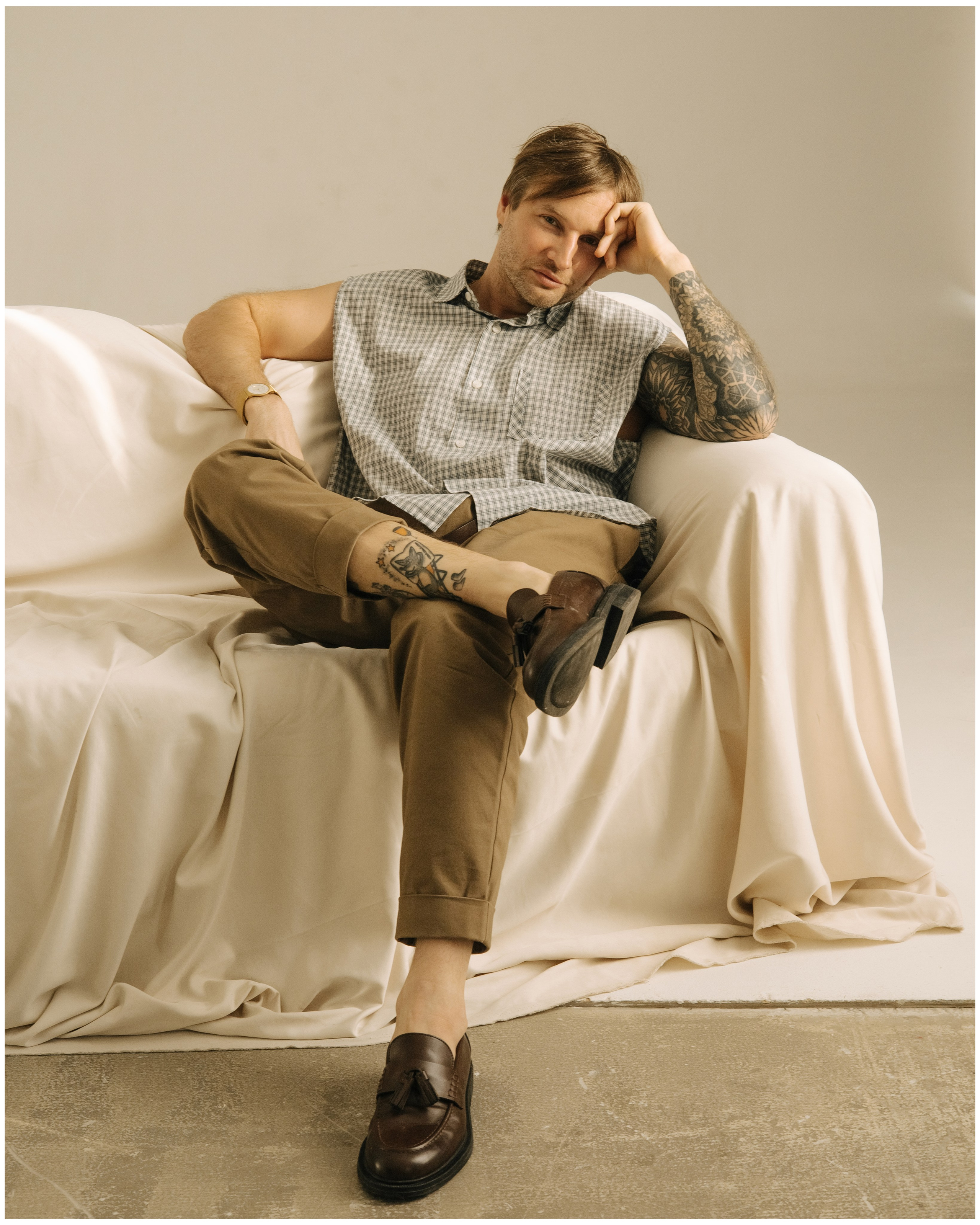 Мужской портрет. Венера Майник фотограф Красноярск