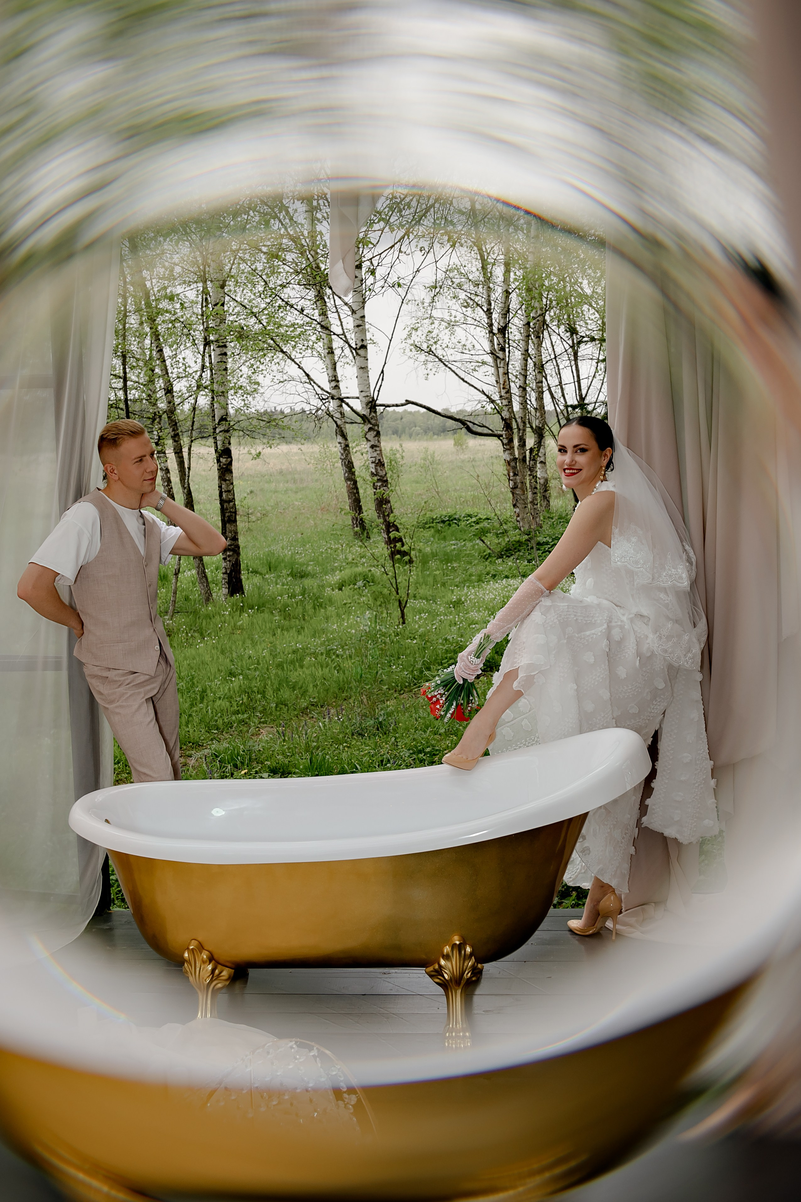 Свадьба Роман-Мария «Воздух». Свадебный/Портретный фотограф снимаю в Москве