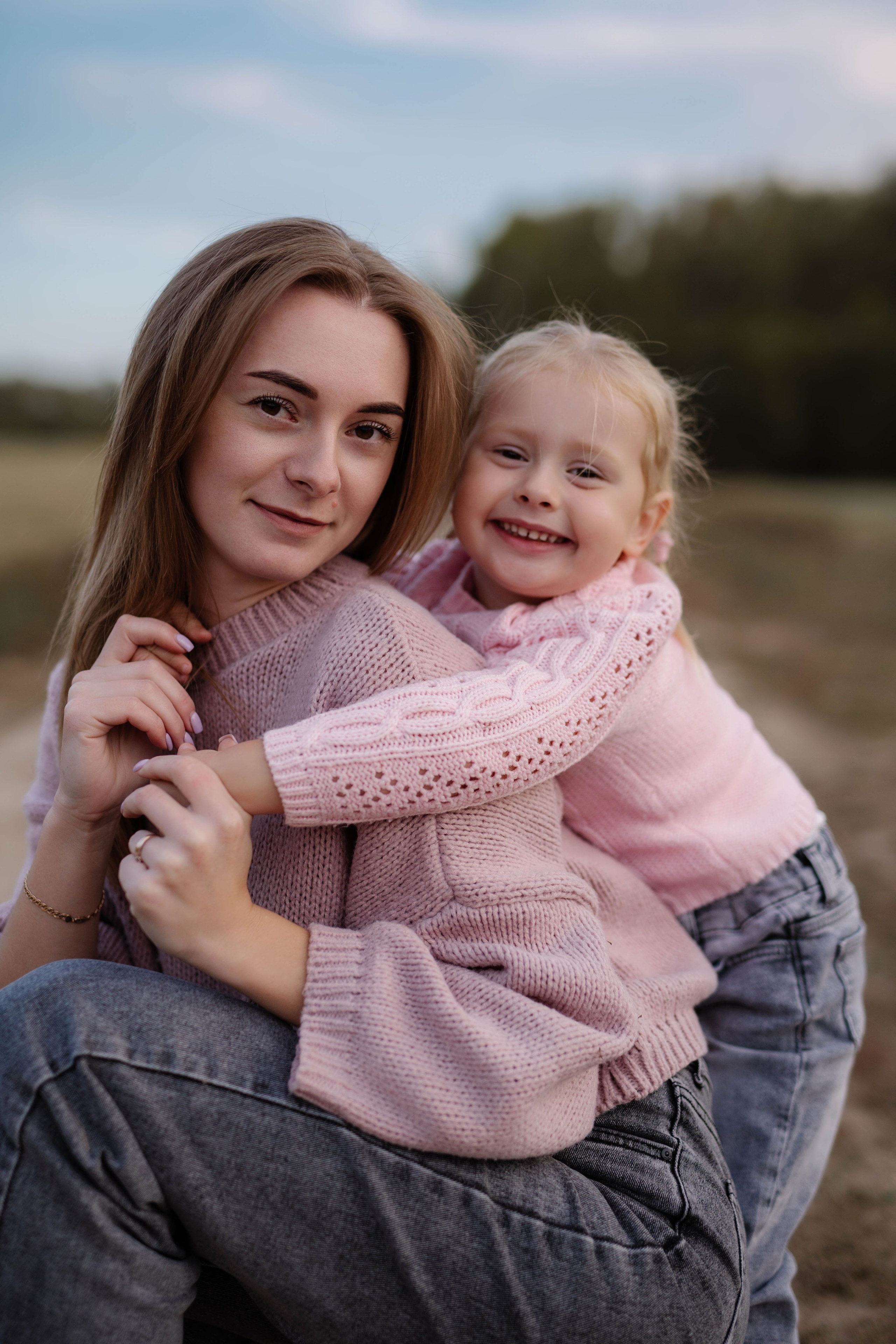 Женя и Маша. Съемка мамы и дочки. Свадебный и семейный фотограф в Калуге Анна Киреева