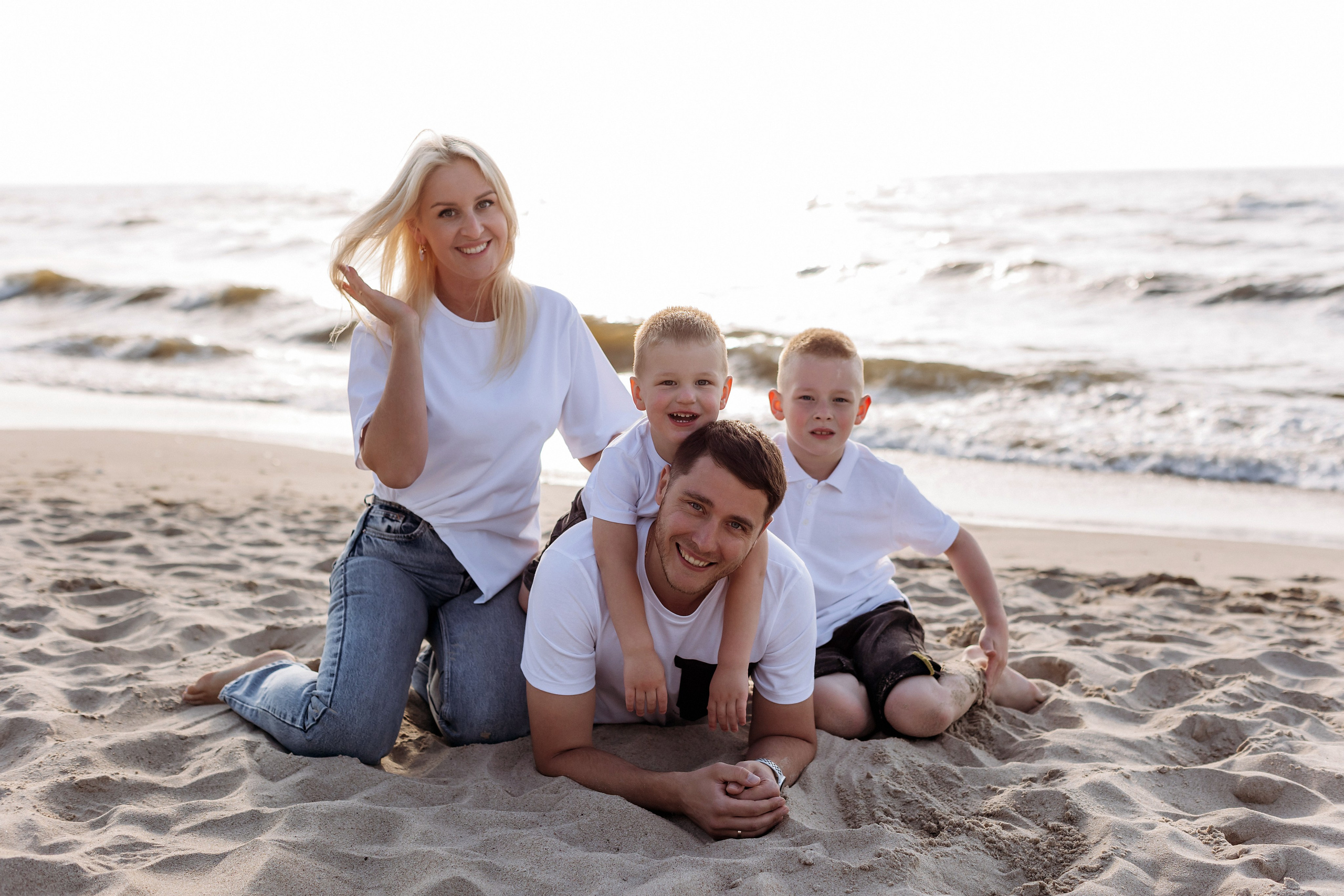 Карина и семья.Куршская коса. Фотограф в Калининграде свадебная фотография, репортажная, фотосессии