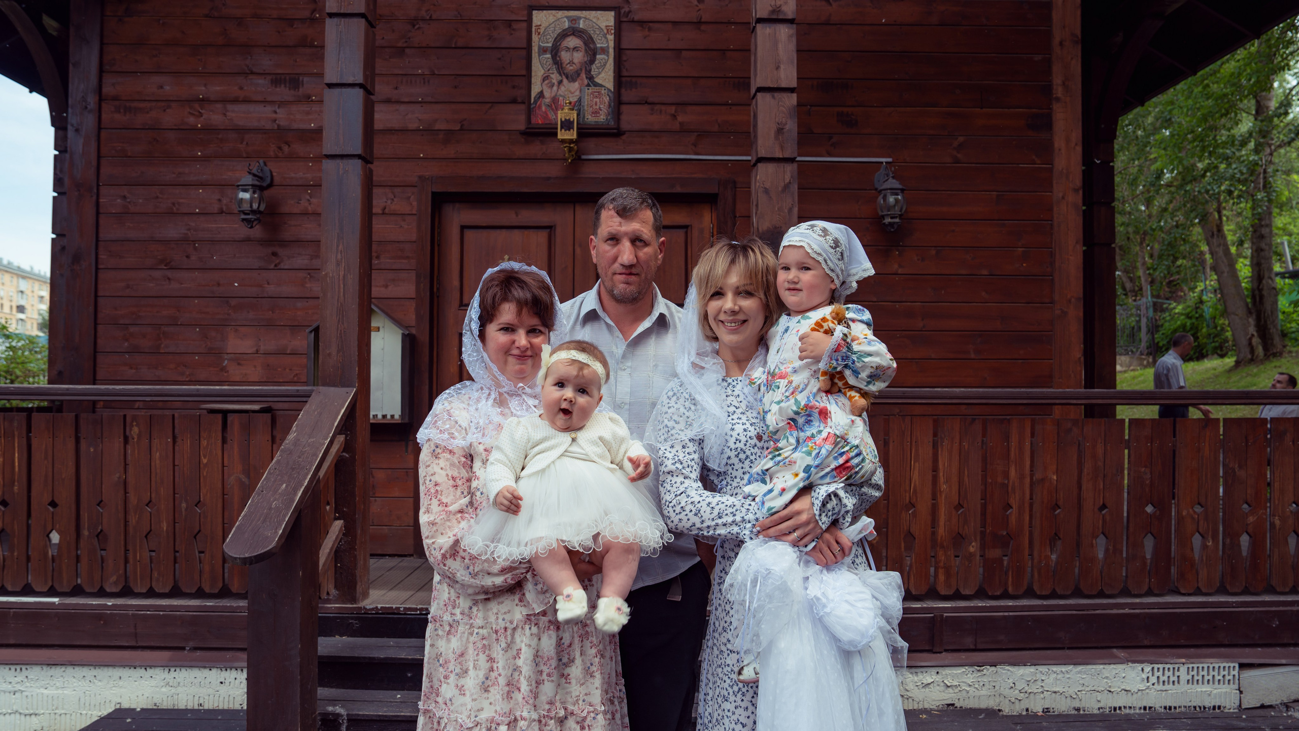Таинство Крещения Евгении. Крамер Юлиана детский и семейный фотограф